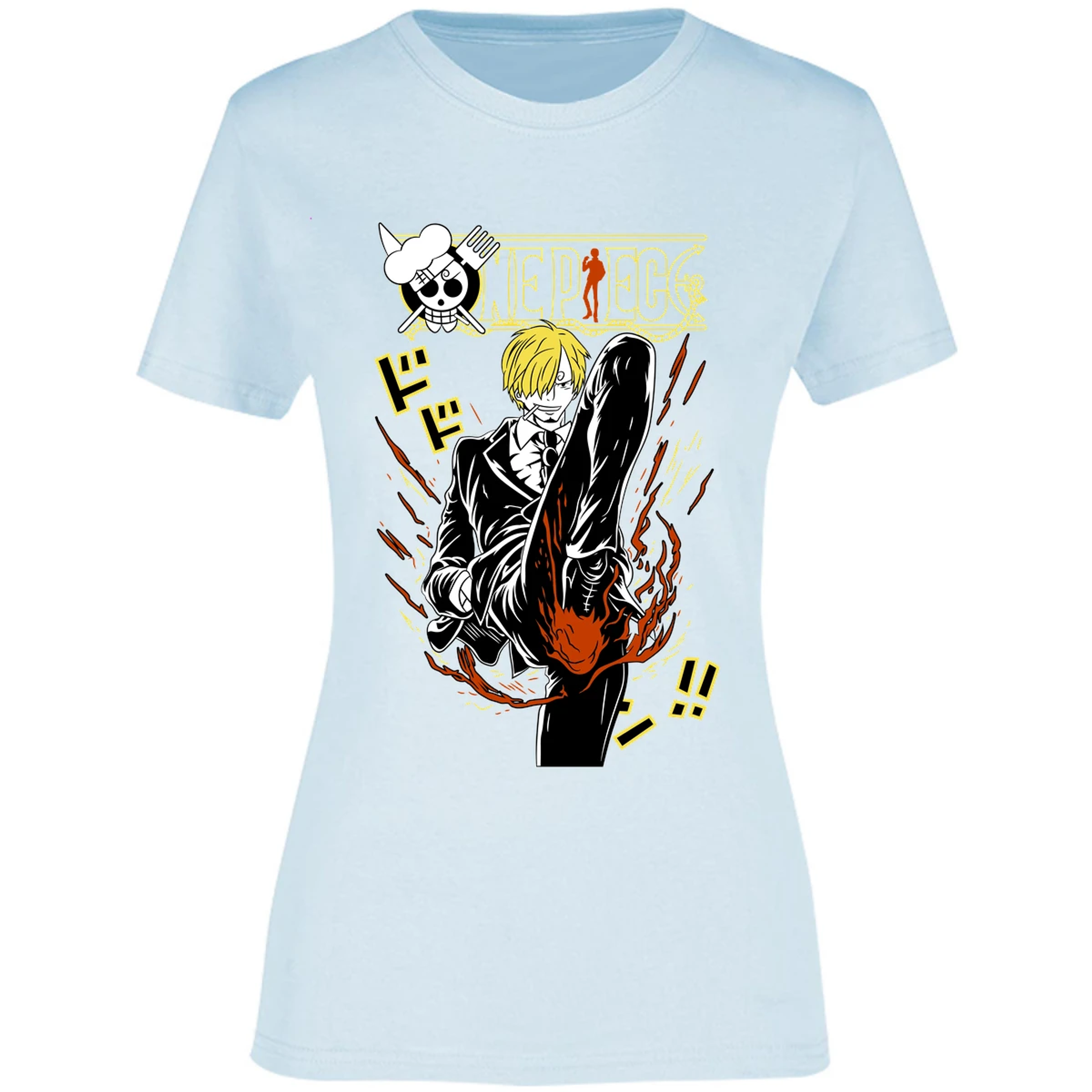 Blusa One Piece Sanji 1 Blusa para Mujer 4