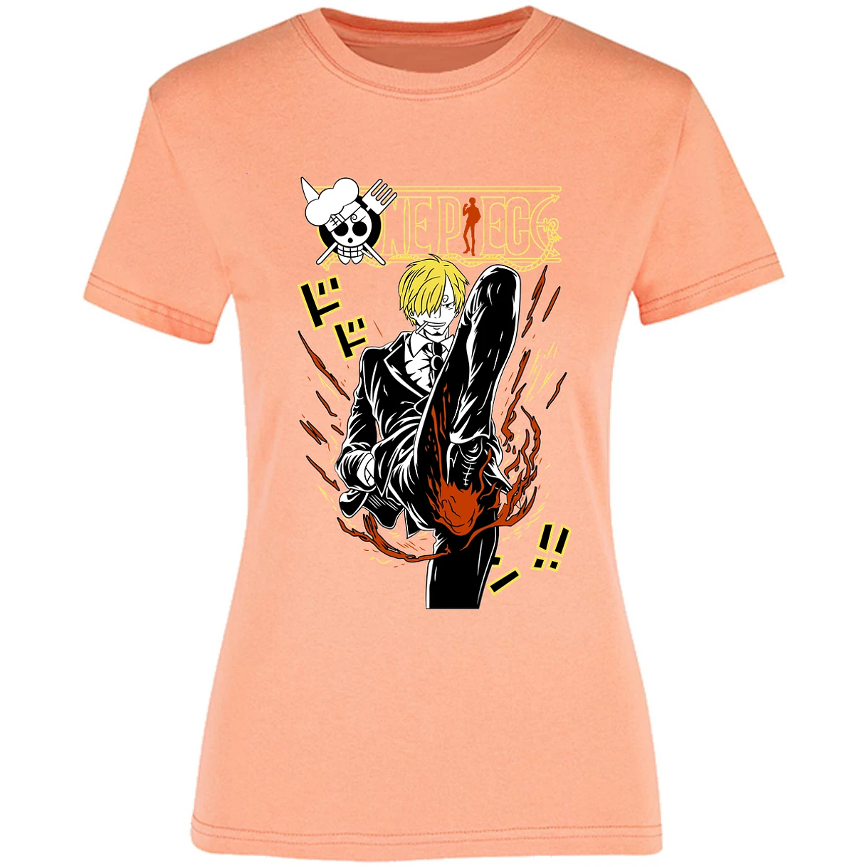 Blusa One Piece Sanji 1 Blusa para Mujer 6