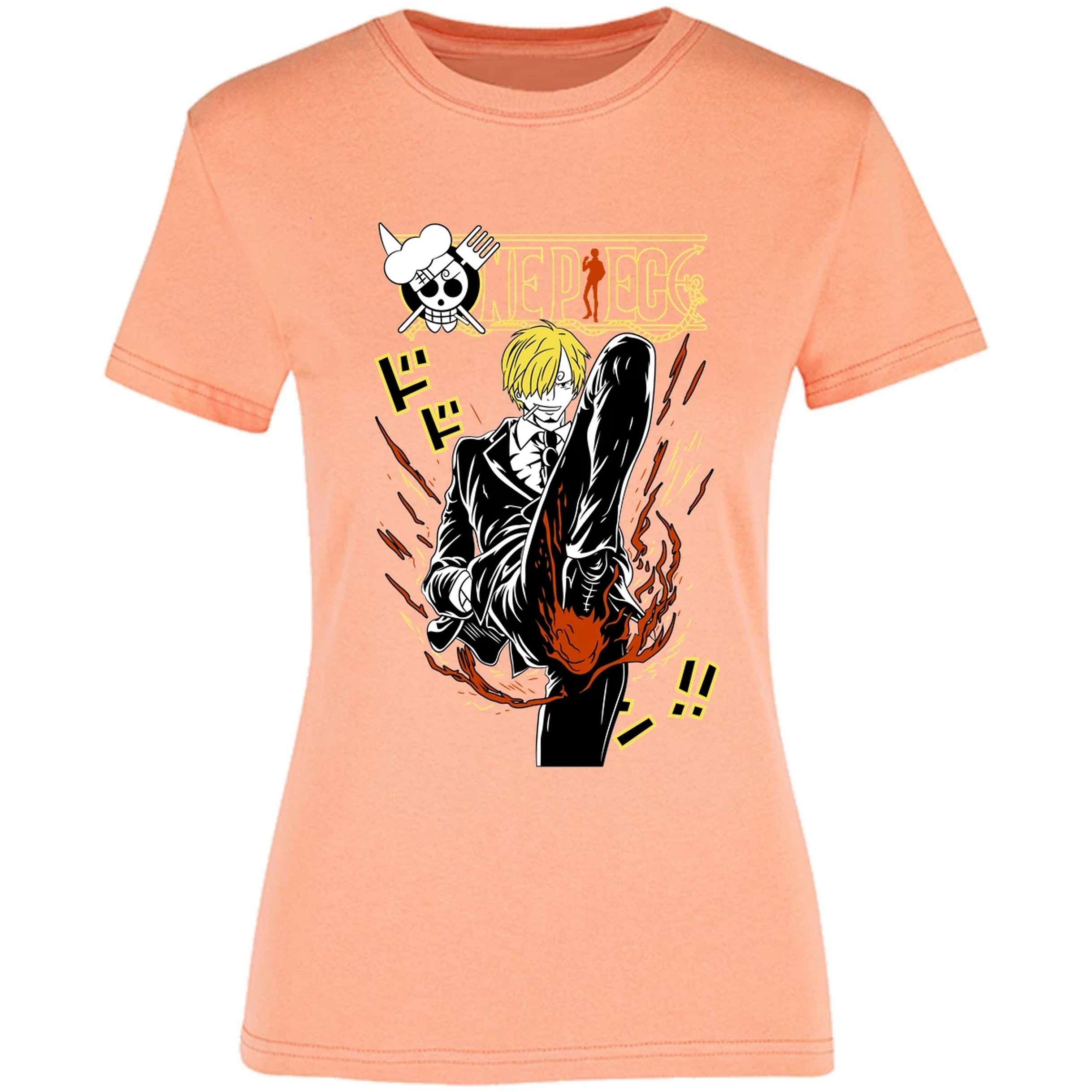 Blusa One Piece Sanji 1 Blusa para Mujer 6