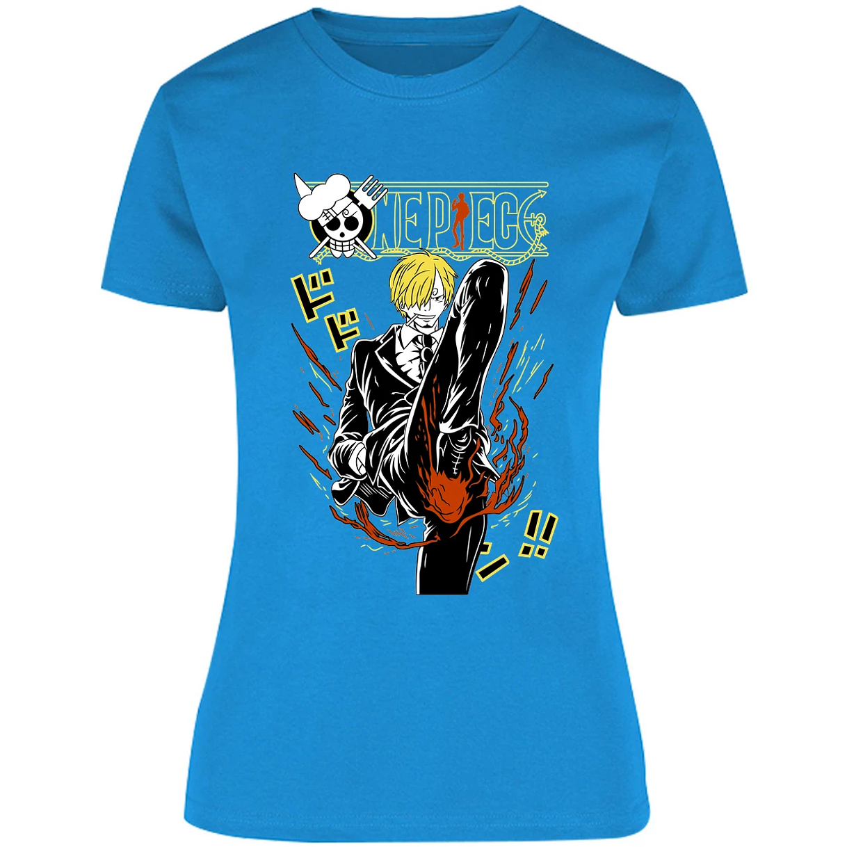 Blusa One Piece Sanji 1 Blusa para Mujer 8