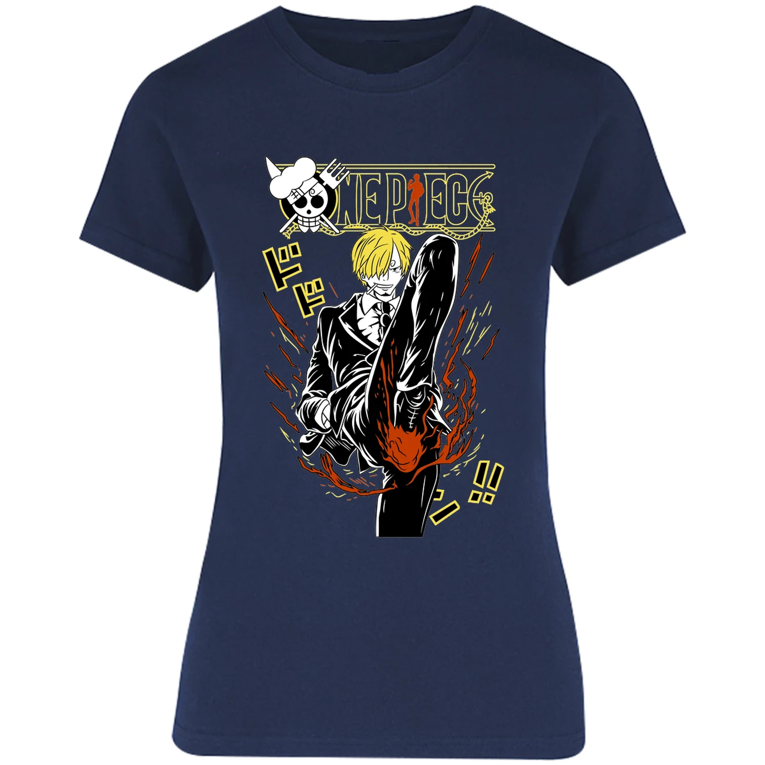 Blusa One Piece Sanji 1 Blusa para Mujer 13