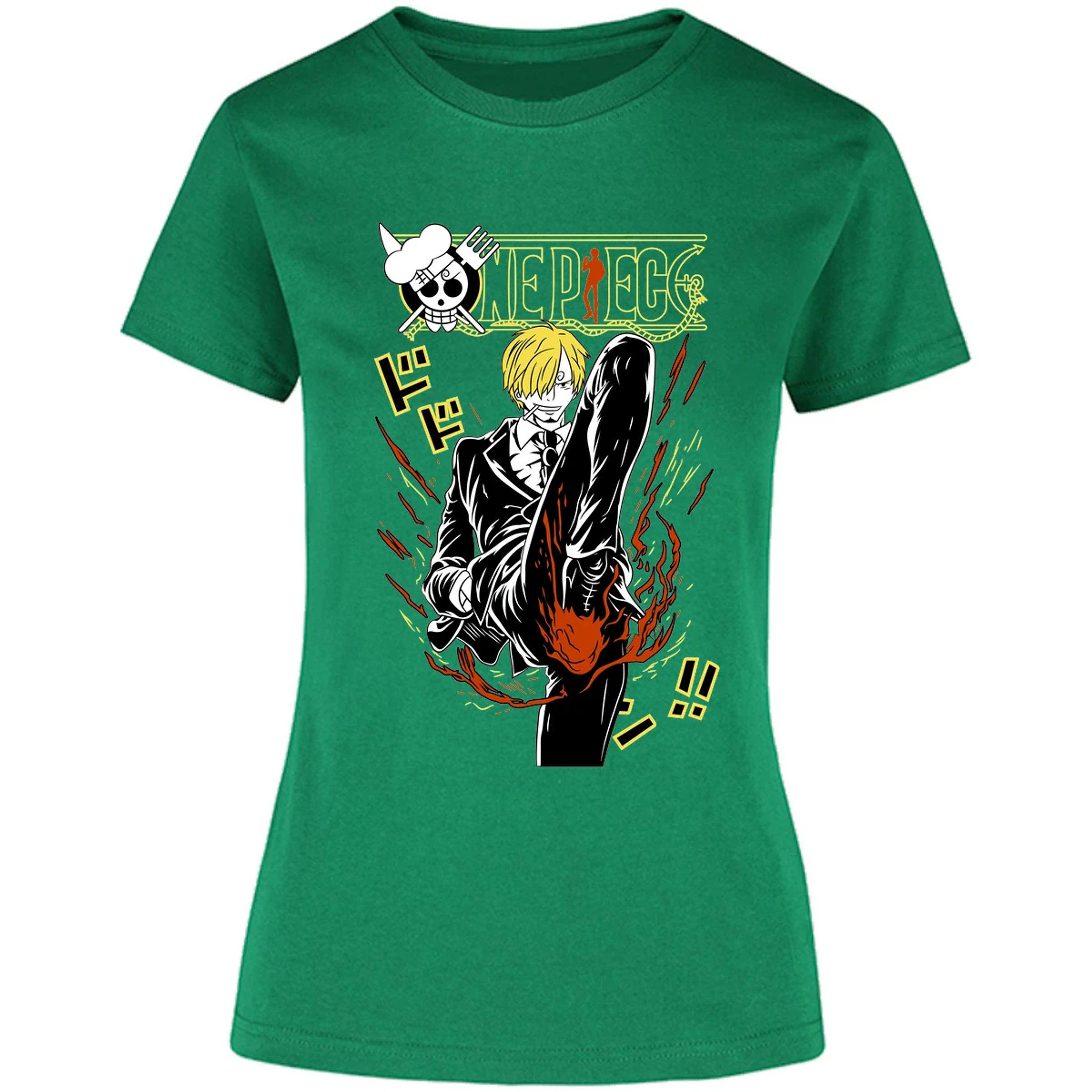 Blusa One Piece Sanji 1 Blusa para Mujer 15