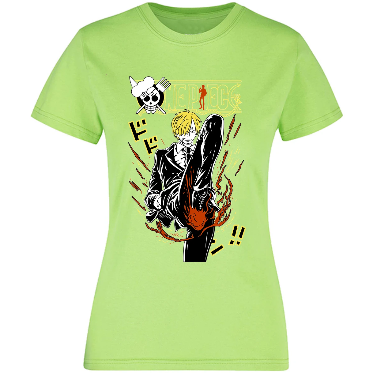 Blusa One Piece Sanji 1 Blusa para Mujer 17