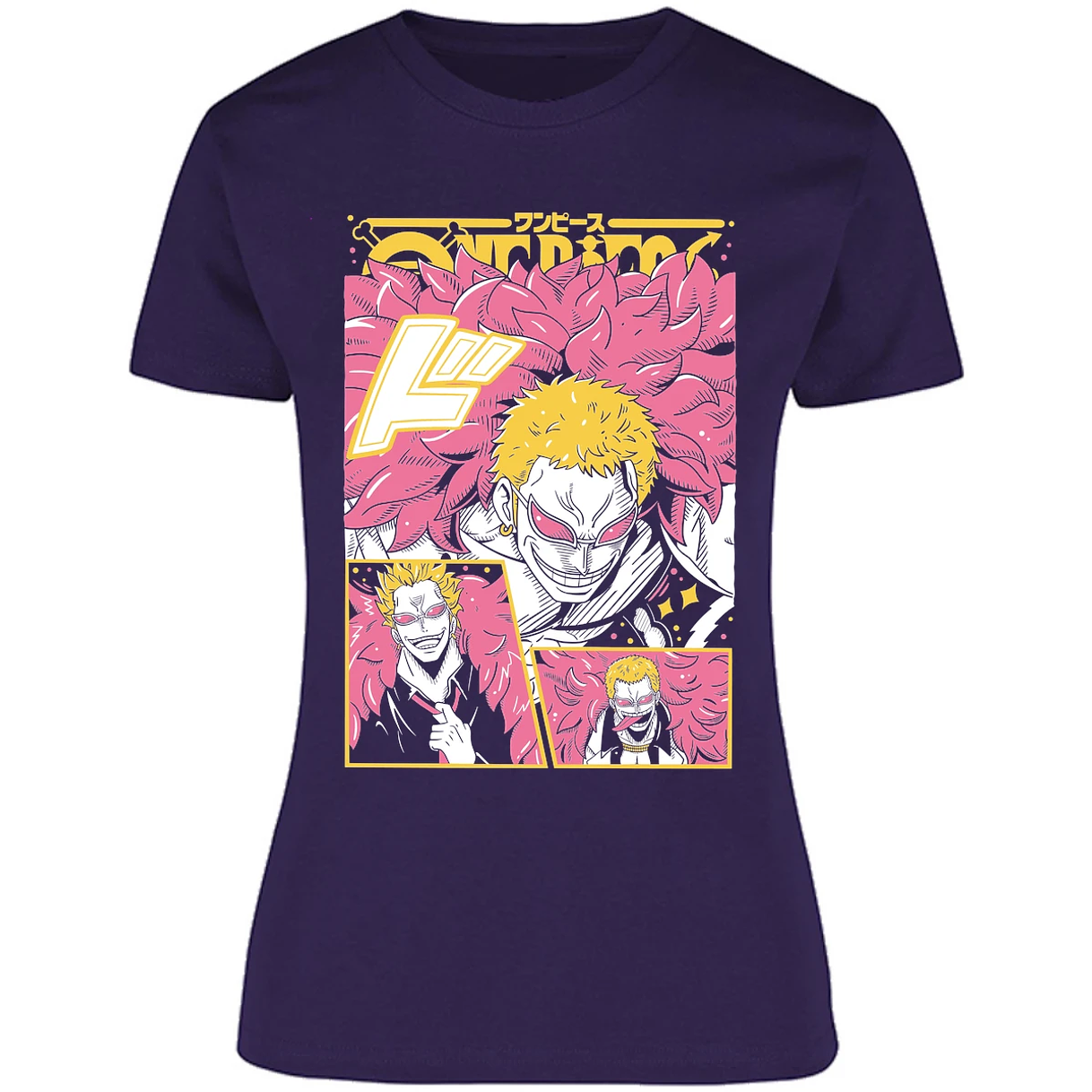 Blusa One Piece Diseo Doflamingo Blusa para Mujer 4
