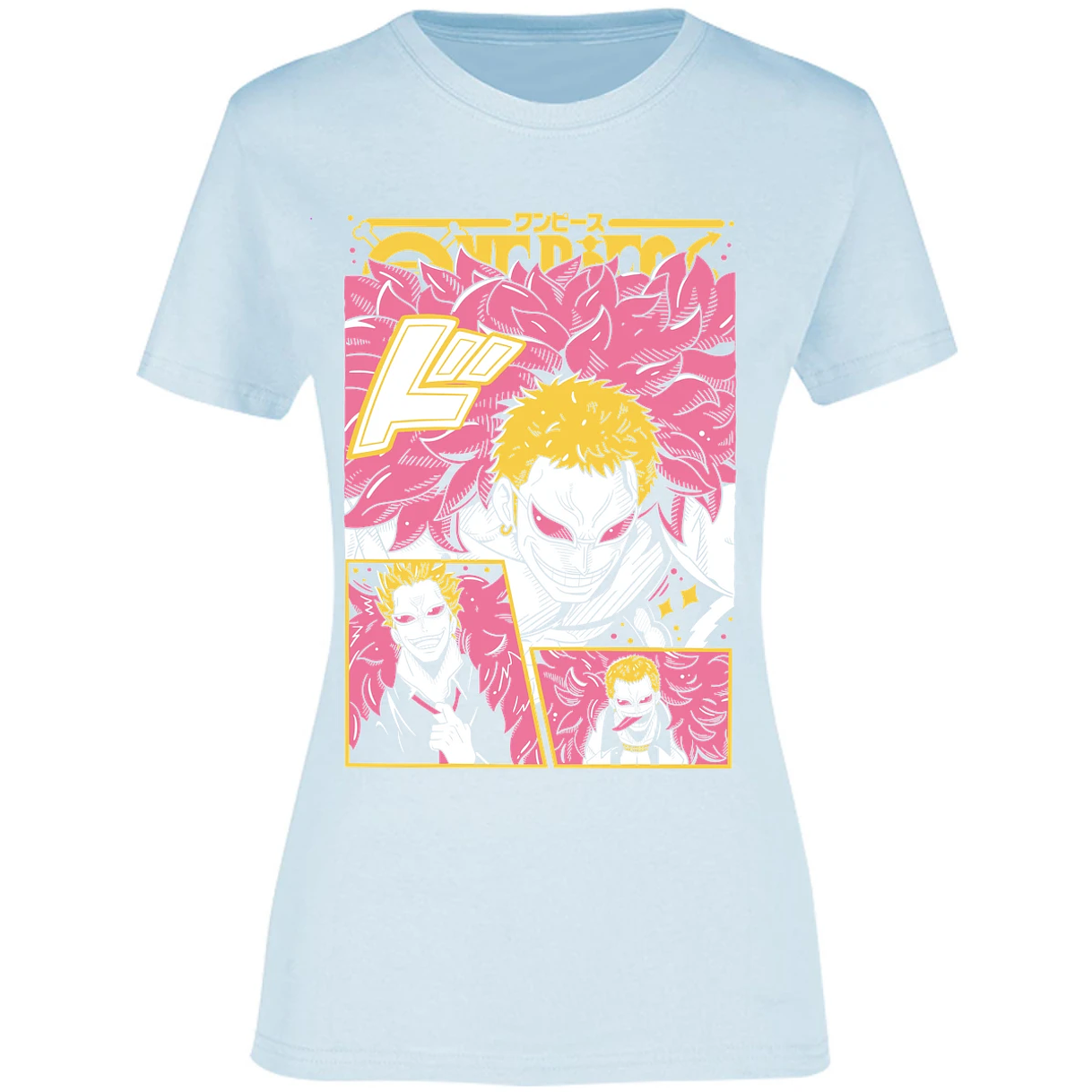 Blusa One Piece Diseo Doflamingo Blusa para Mujer 15