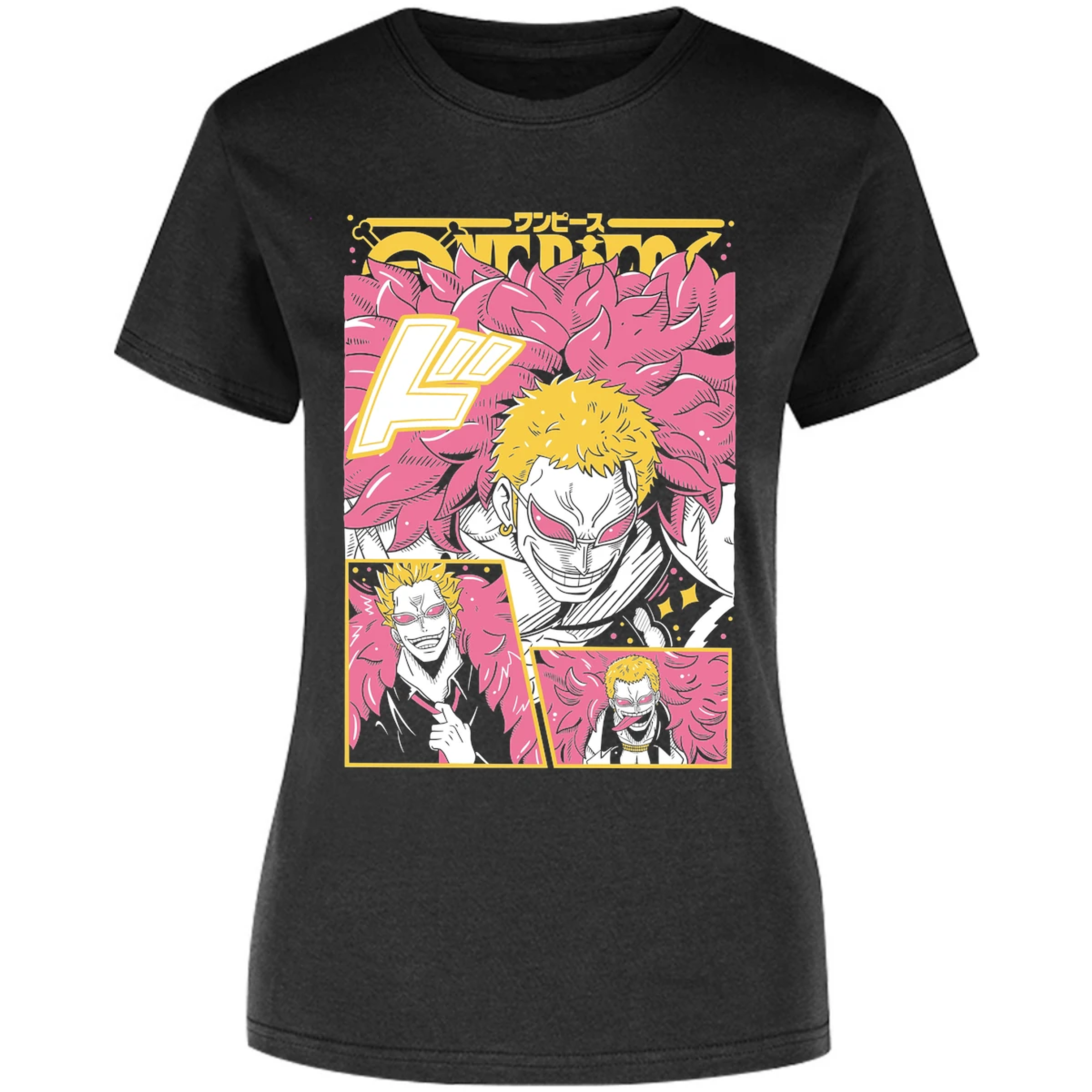 Blusa One Piece Diseo Doflamingo Blusa para Mujer 17
