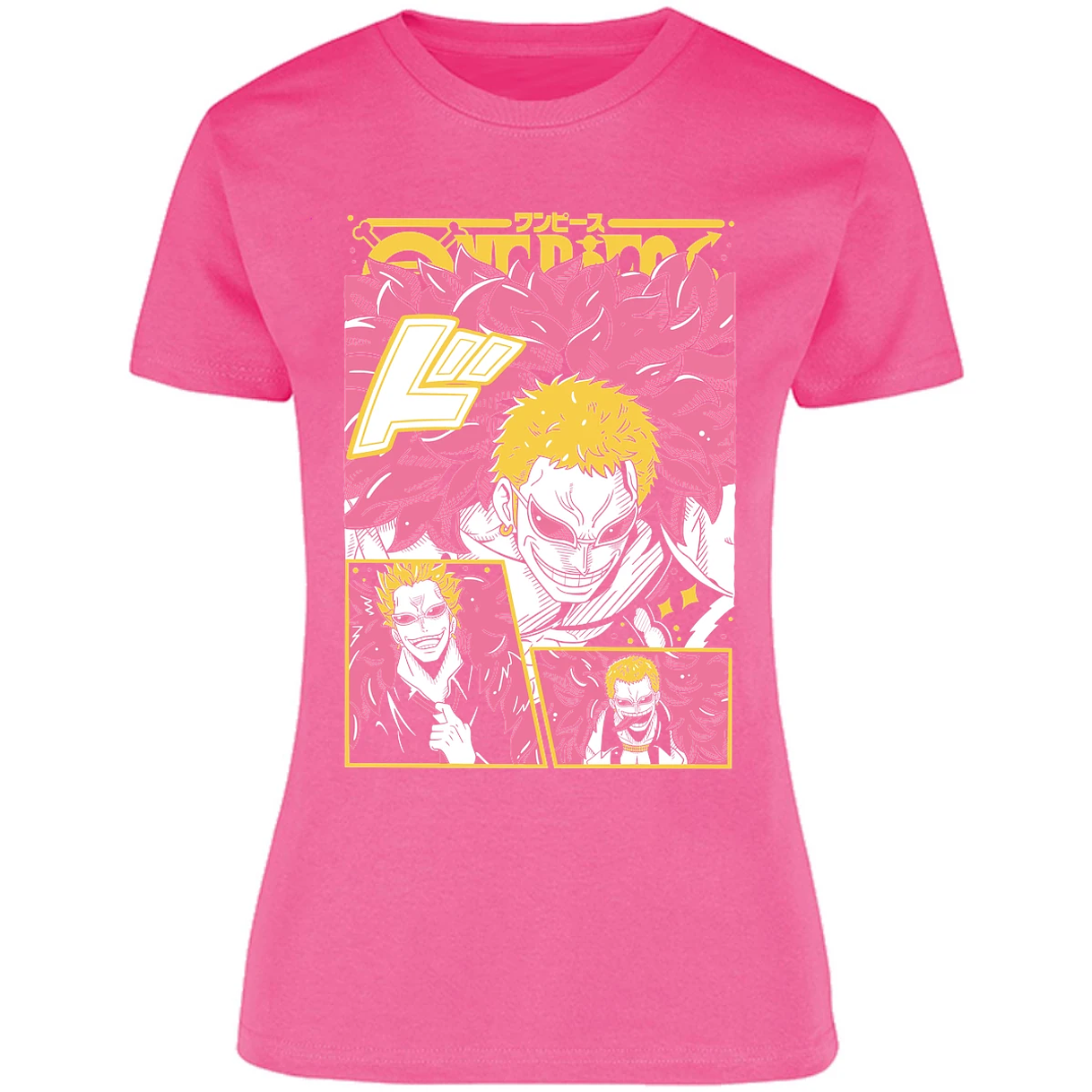 Blusa One Piece Diseo Doflamingo Blusa para Mujer 32