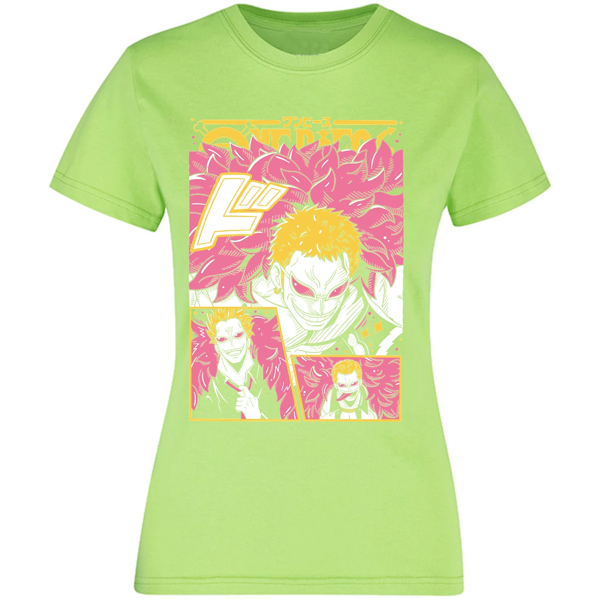 Blusa One Piece Diseo Doflamingo Blusa para Mujer 34