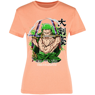 Blusa One Piece Zoro Pdf Blusa para Mujer