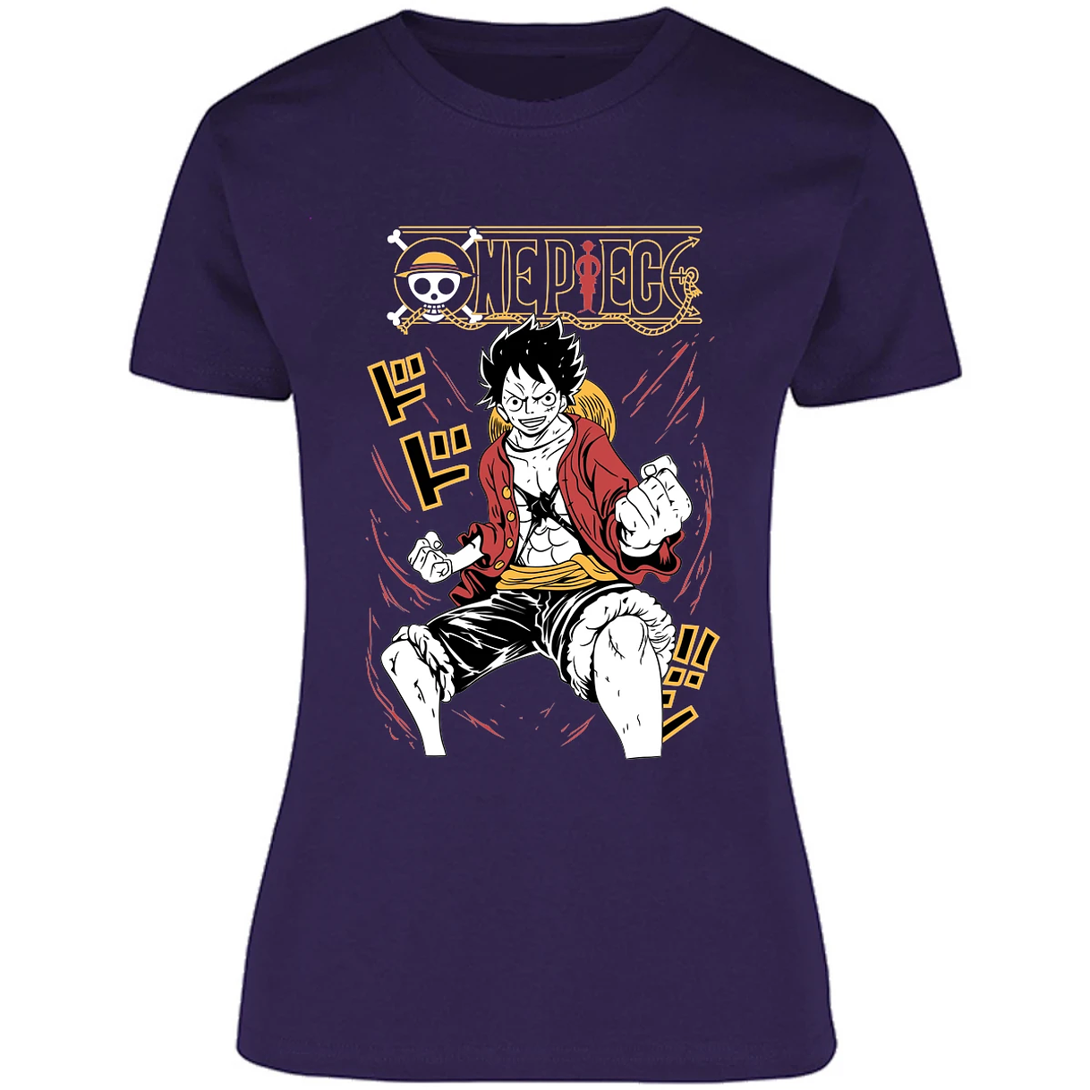 Blusa One Piece Luffy Blusa para Mujer 6