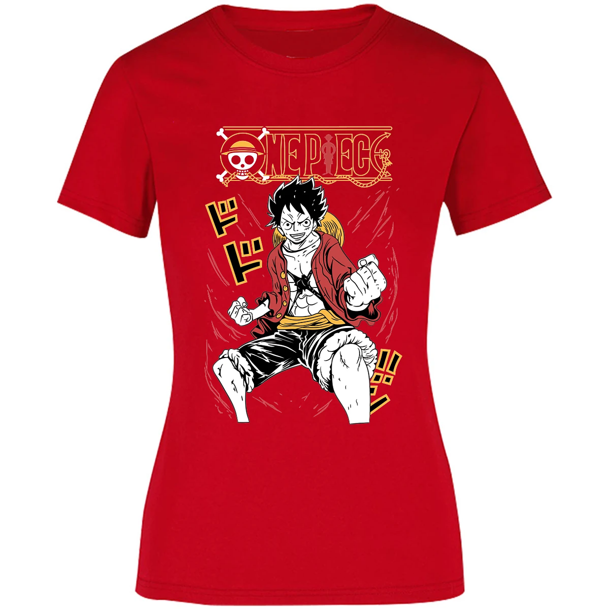 Blusa One Piece Luffy Blusa para Mujer 15