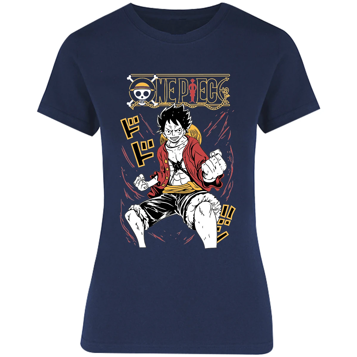 Blusa One Piece Luffy Blusa para Mujer 18
