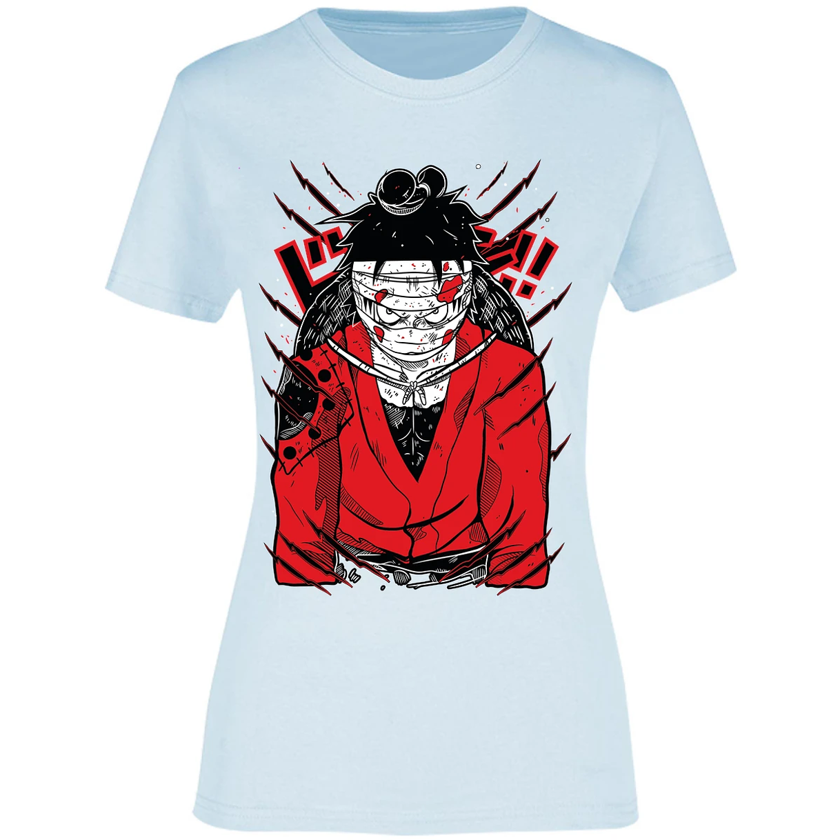 Blusa One Piece Luffy Blusa para Mujer 35