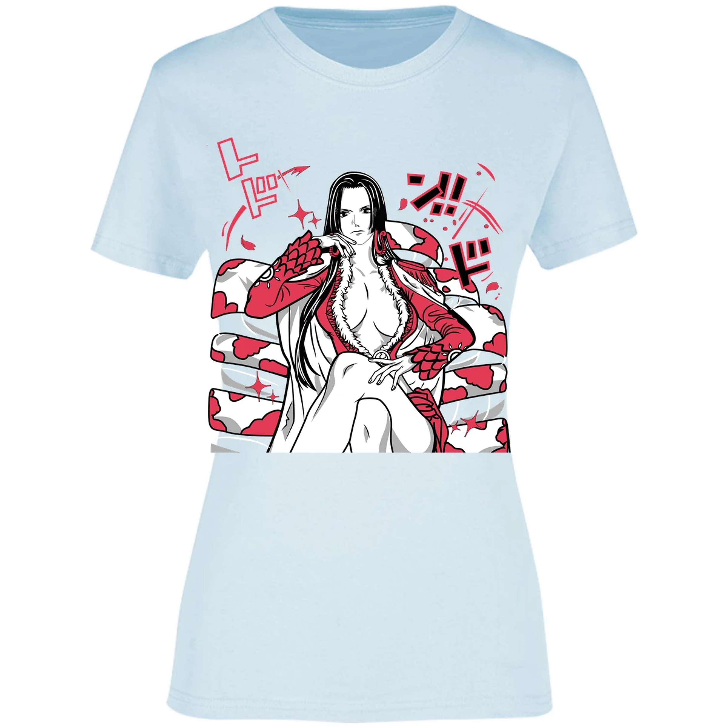 Blusa One Piece Boa Hancock Blusa para Mujer 3