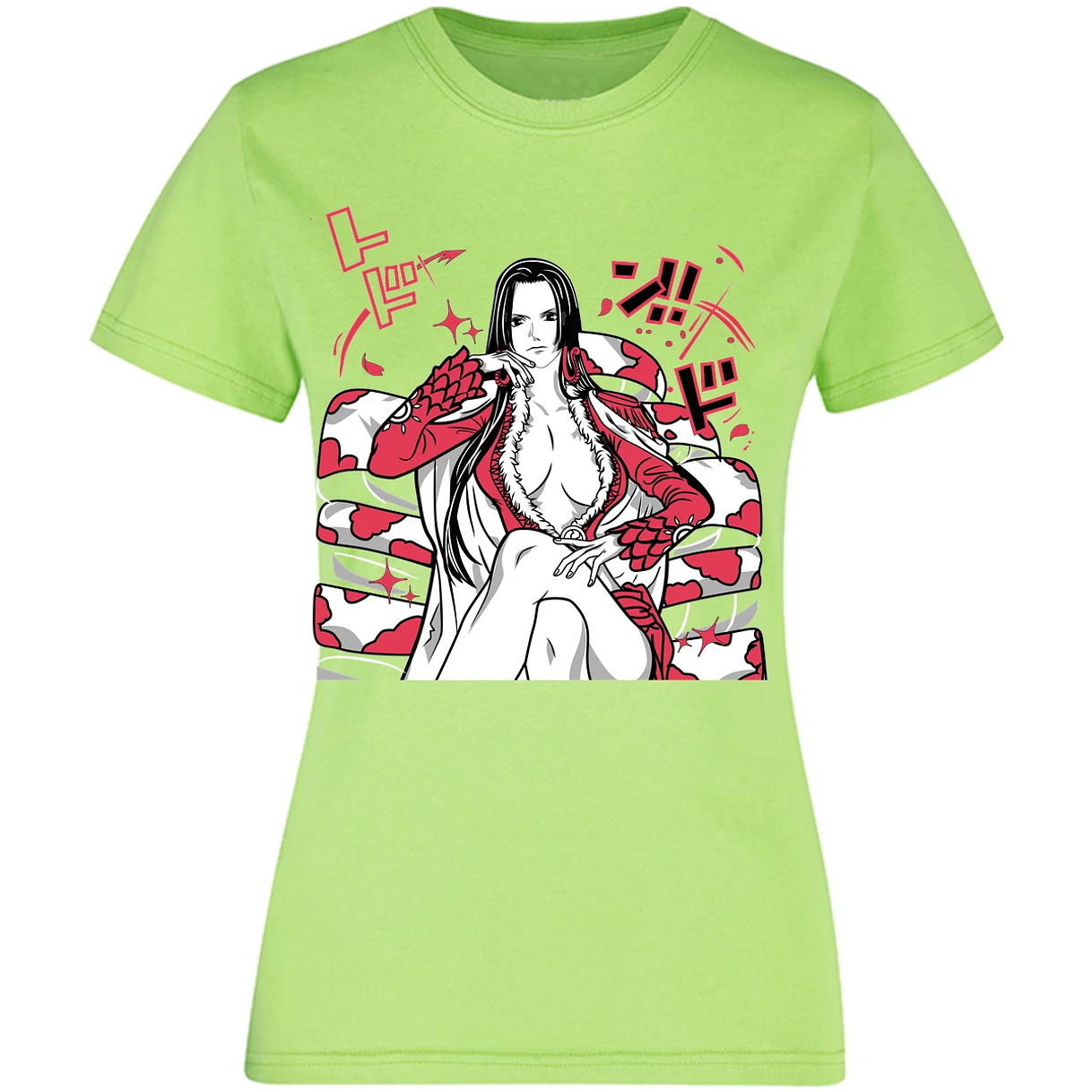 Blusa One Piece Boa Hancock Blusa para Mujer 6