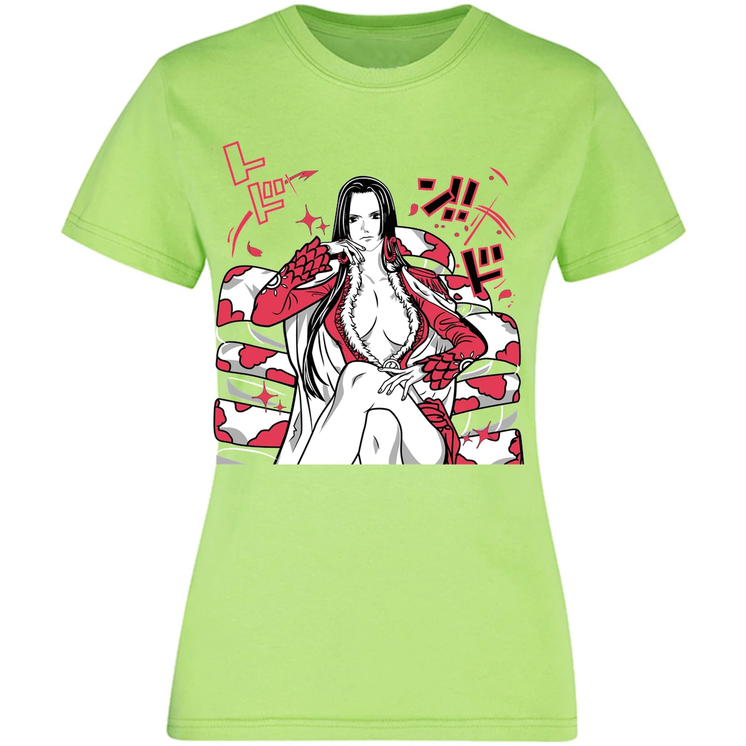 Blusa One Piece Boa Hancock Blusa para Mujer 6