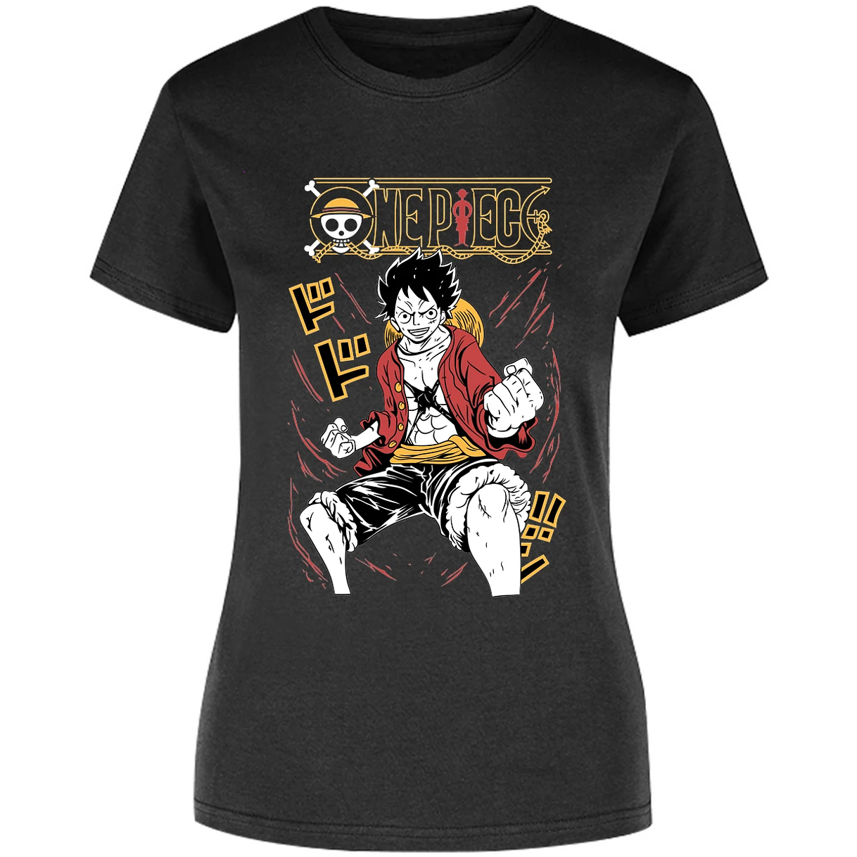 Blusa One Piece Luffy Blusa para Mujer 46