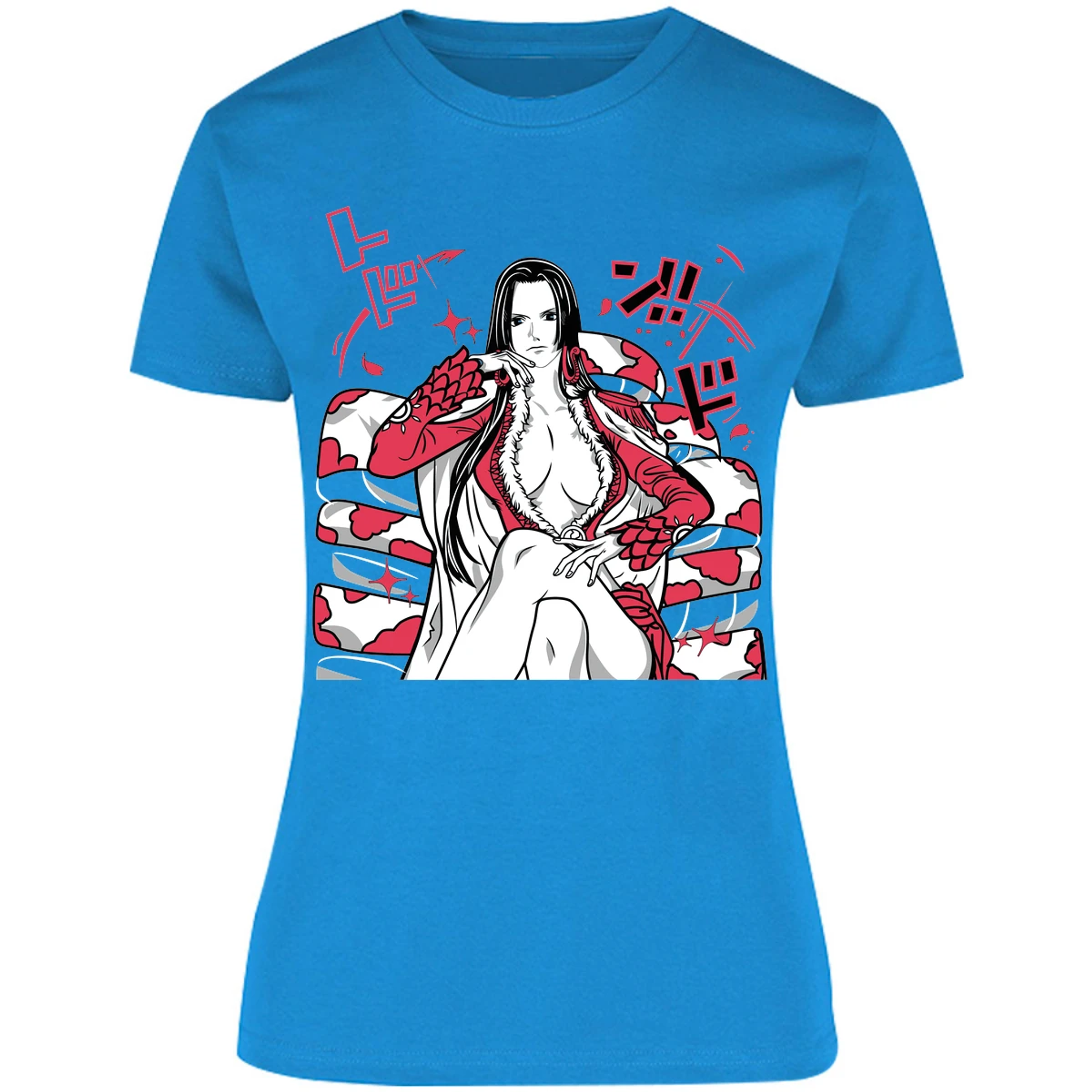 Blusa One Piece Boa Hancock Blusa para Mujer 15