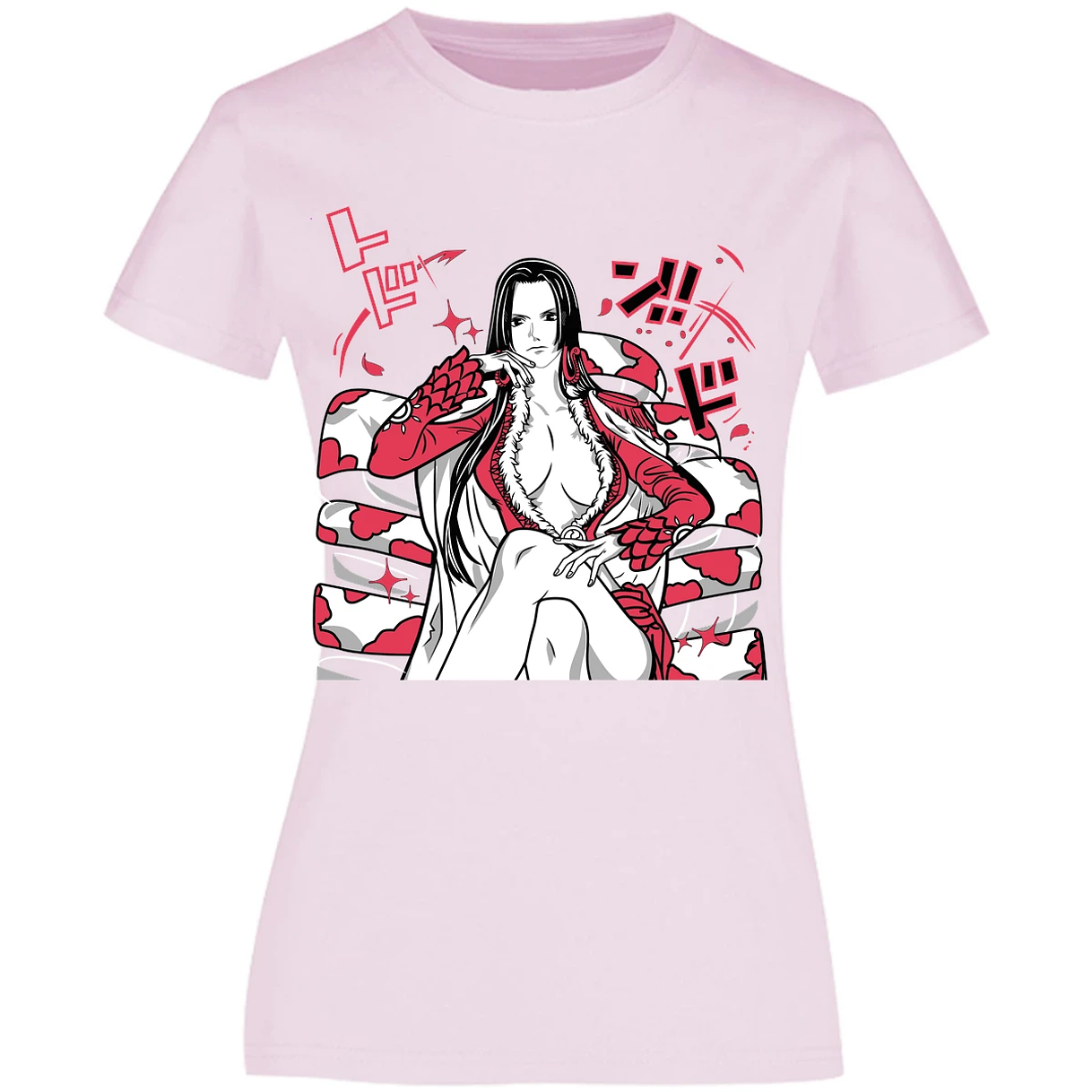 Blusa One Piece Boa Hancock Blusa para Mujer 17