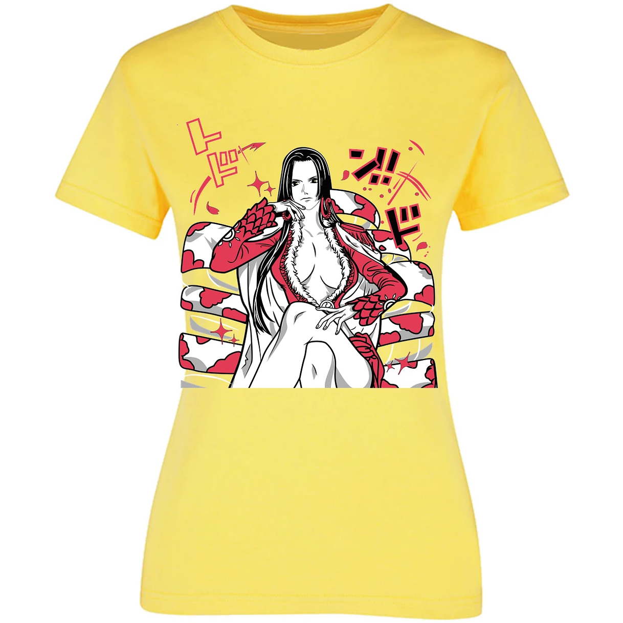 Blusa One Piece Boa Hancock Blusa para Mujer 20