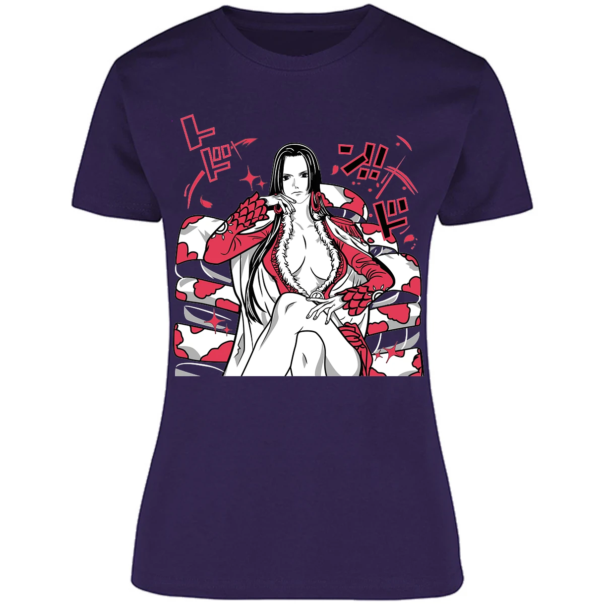 Blusa One Piece Boa Hancock Blusa para Mujer 32