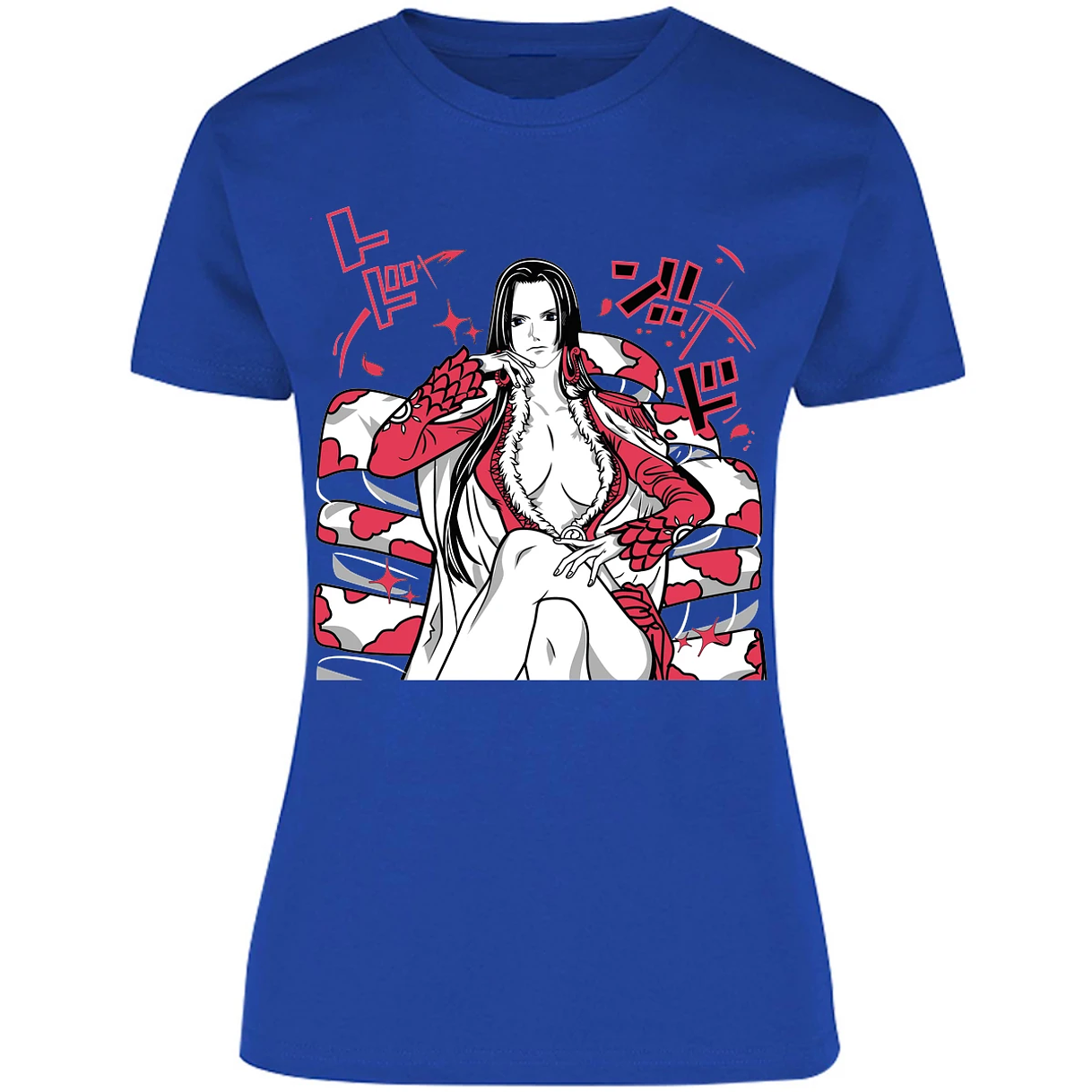 Blusa One Piece Boa Hancock Blusa para Mujer 50