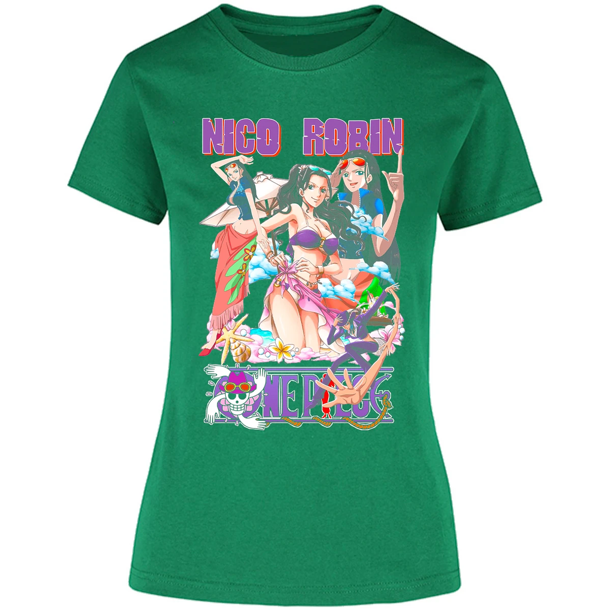 Blusa One Piece Nicox1 Blusa para Mujer 4