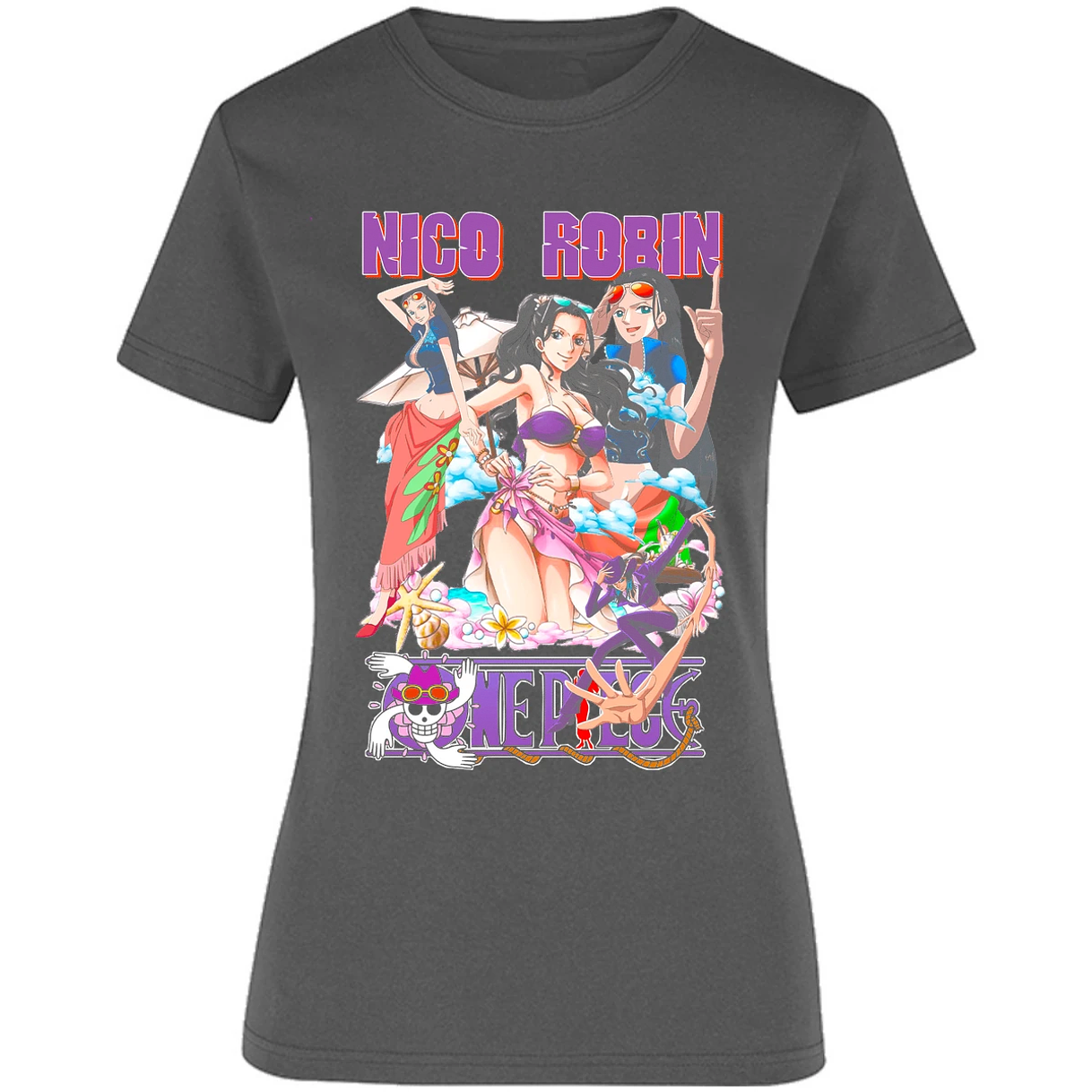 Blusa One Piece Nicox1 Blusa para Mujer 8