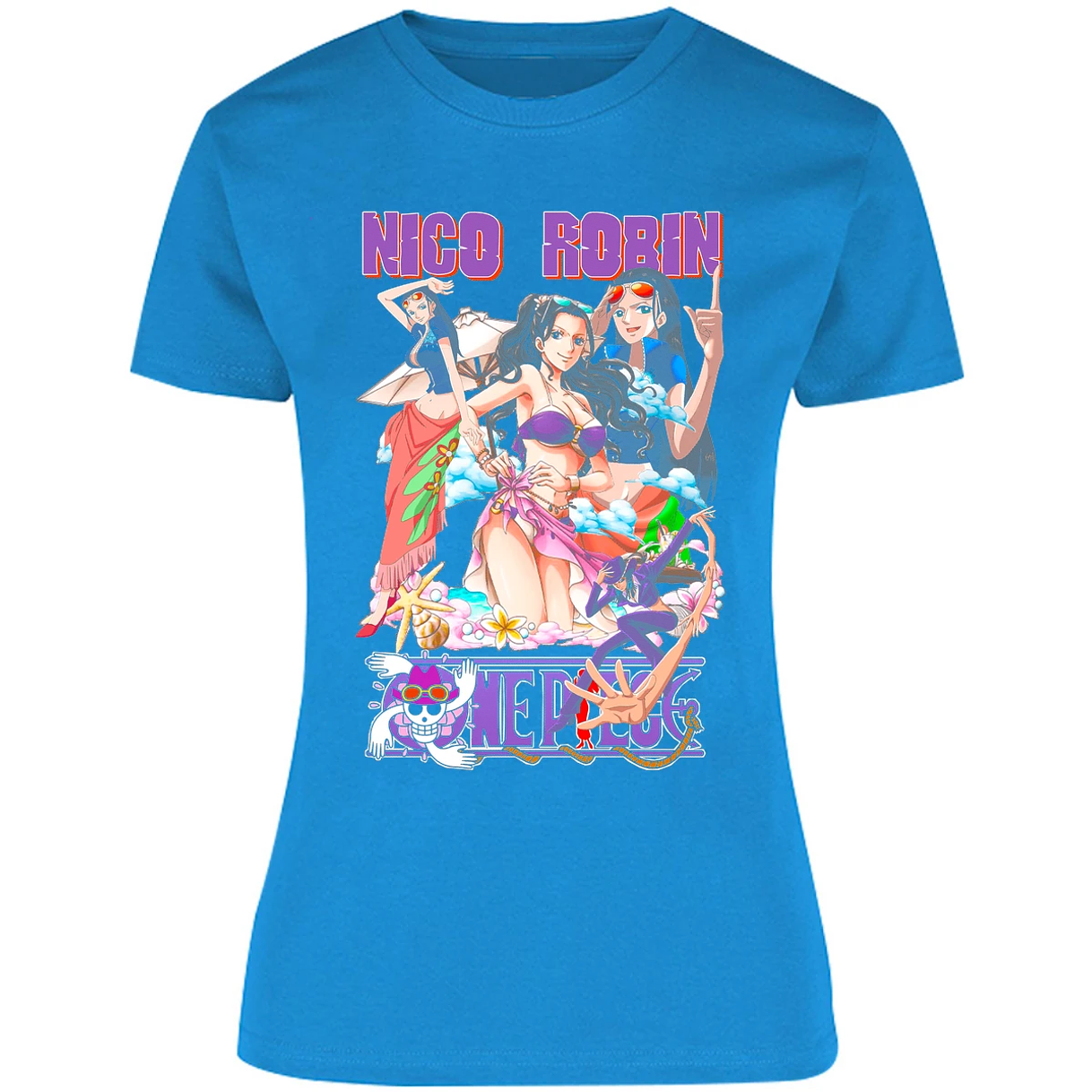 Blusa One Piece Nicox1 Blusa para Mujer 11