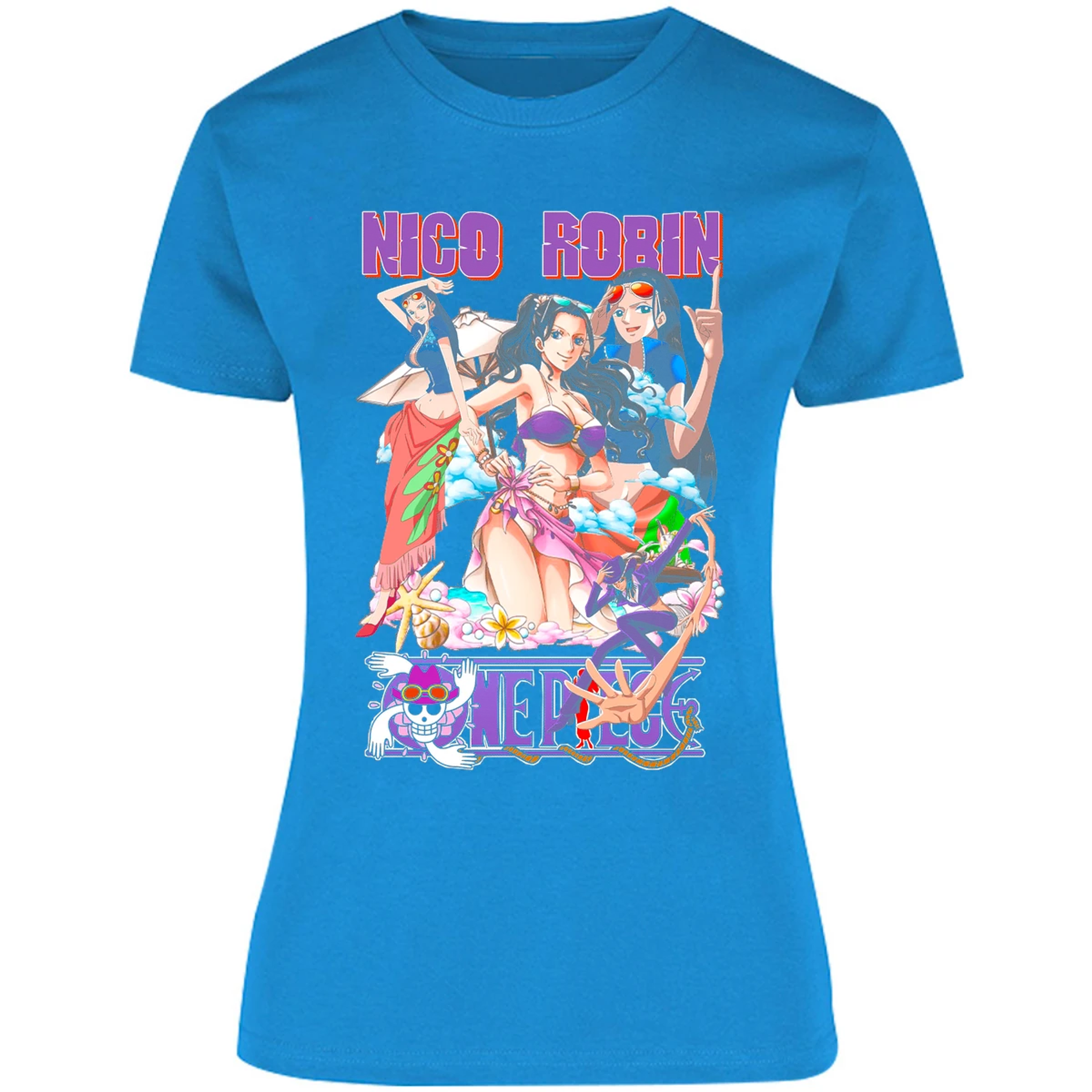 Blusa One Piece Nicox1 Blusa para Mujer 11