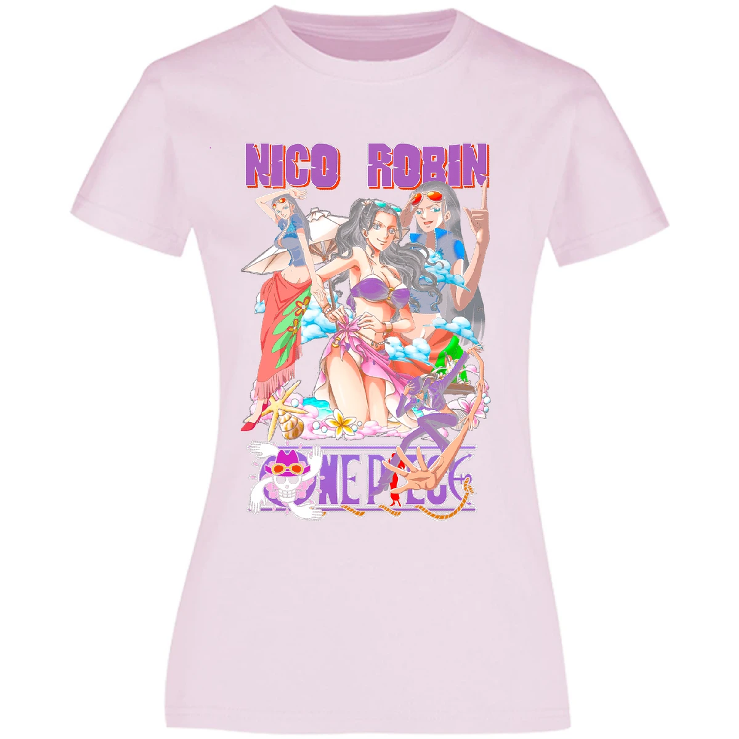 Blusa One Piece Nicox1 Blusa para Mujer 13