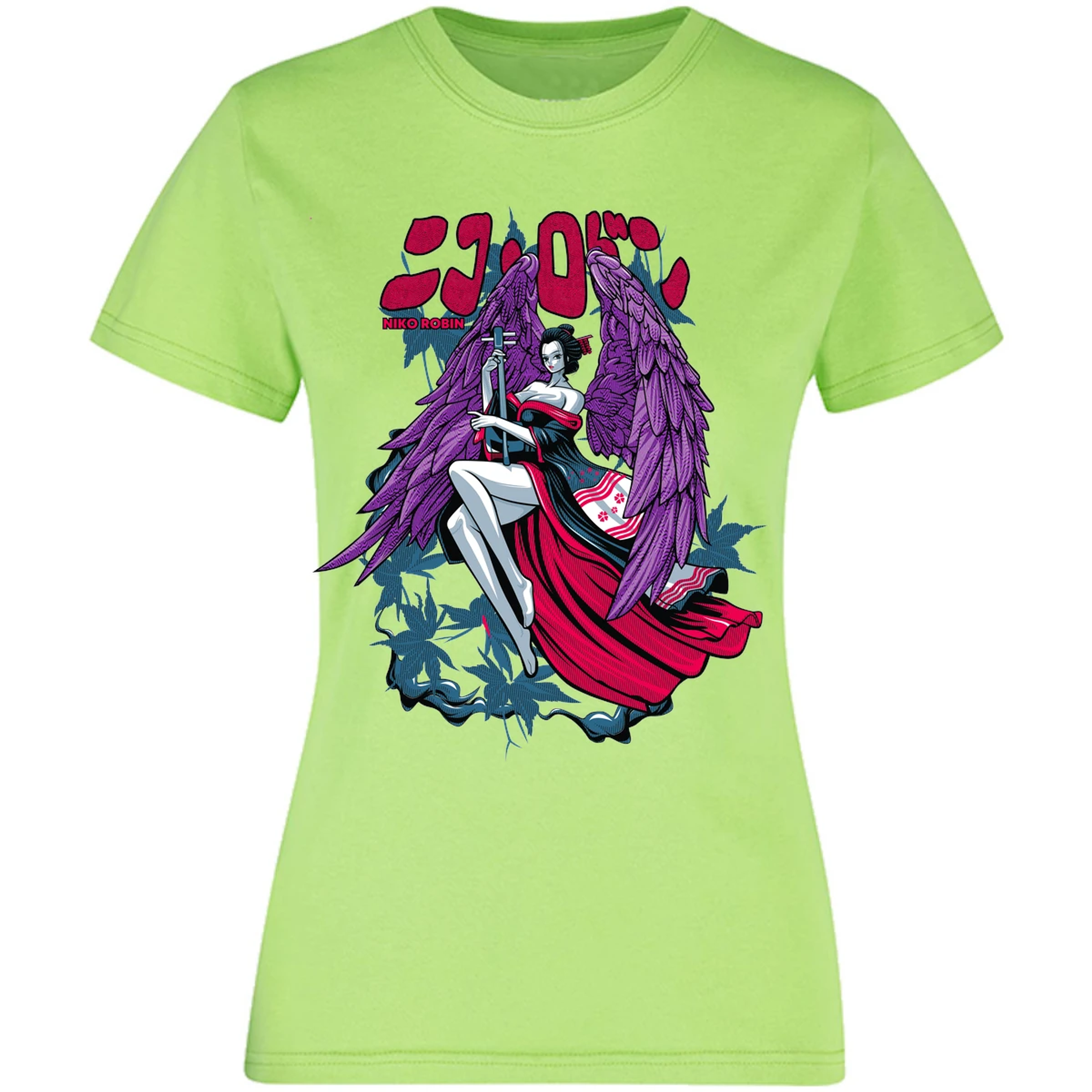 Blusa One Piece Nico Robin Blusa para Mujer 52