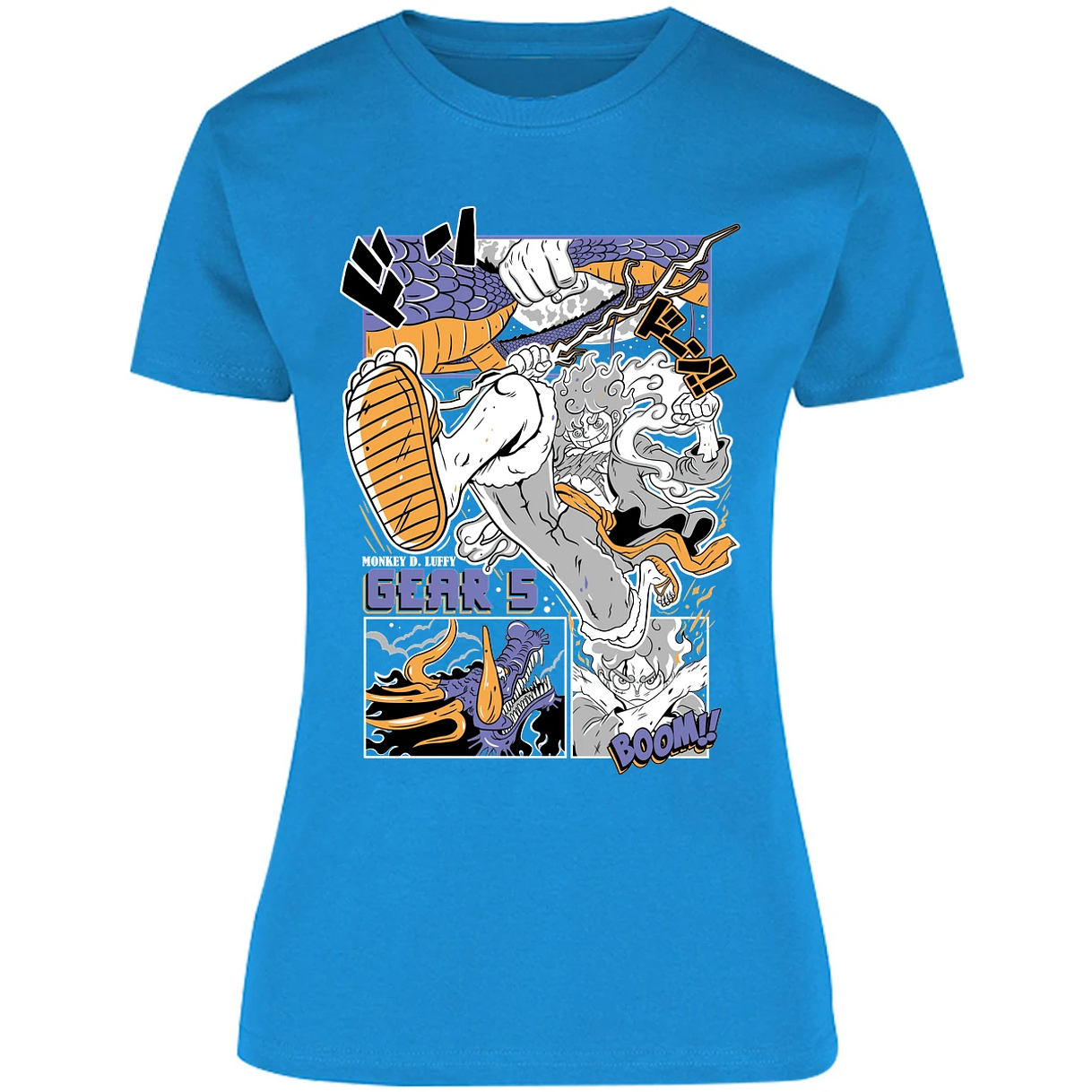 Blusa One Piece Luffy Gear 5 Blusa para Mujer 44