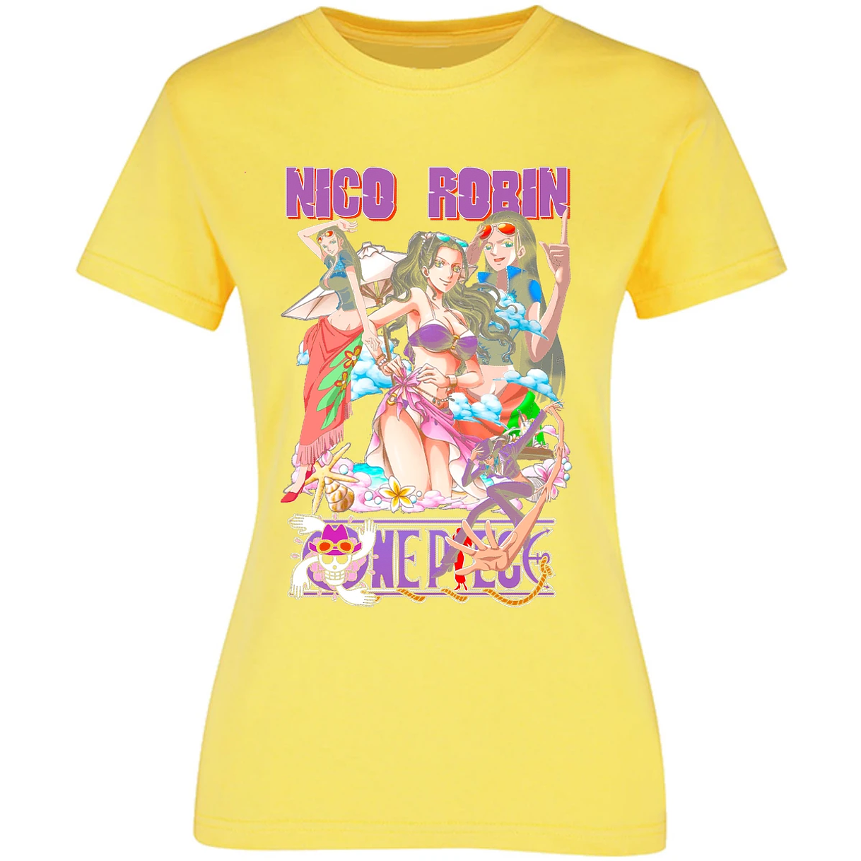 Blusa One Piece Nicox1 Blusa para Mujer 16