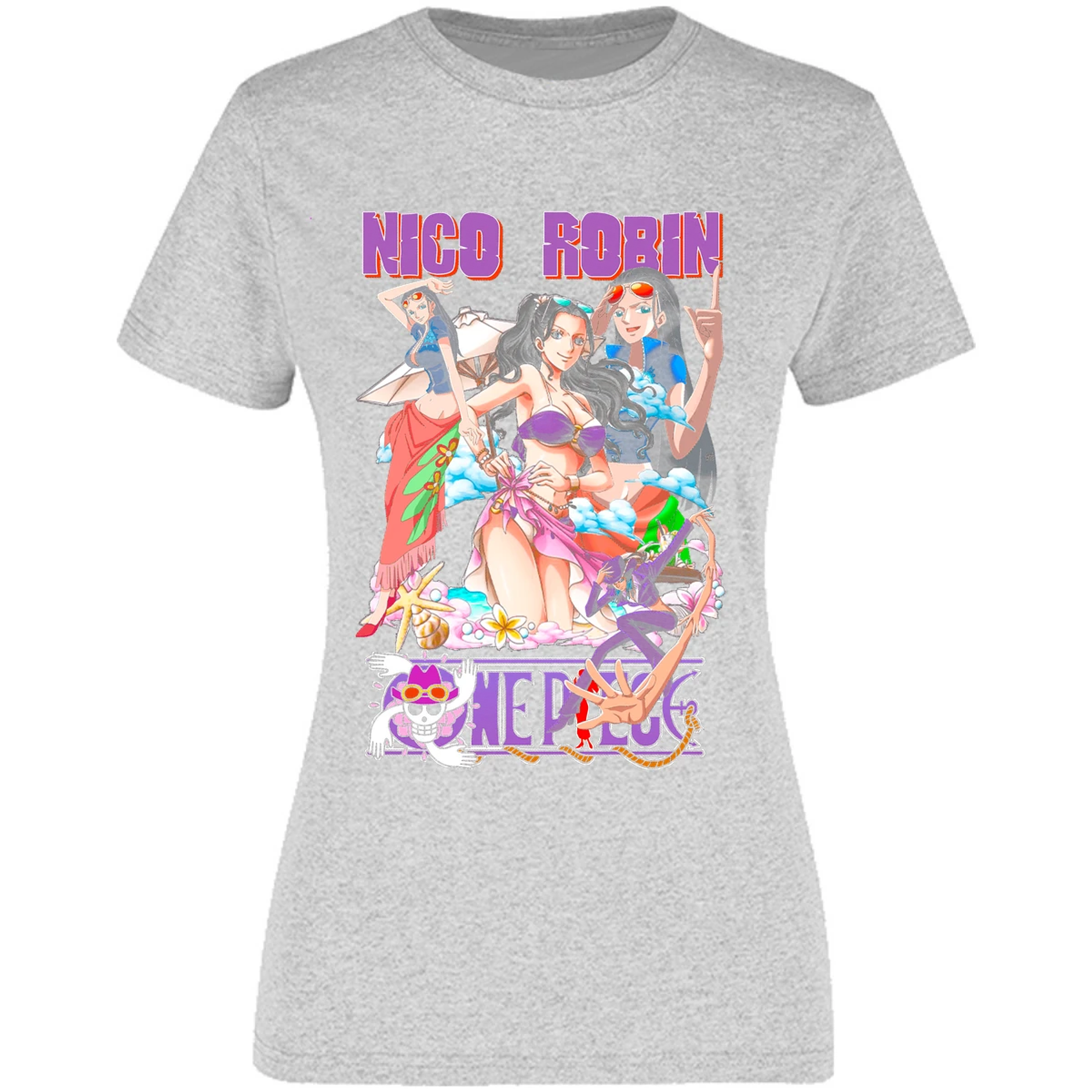 Blusa One Piece Nicox1 Blusa para Mujer 18