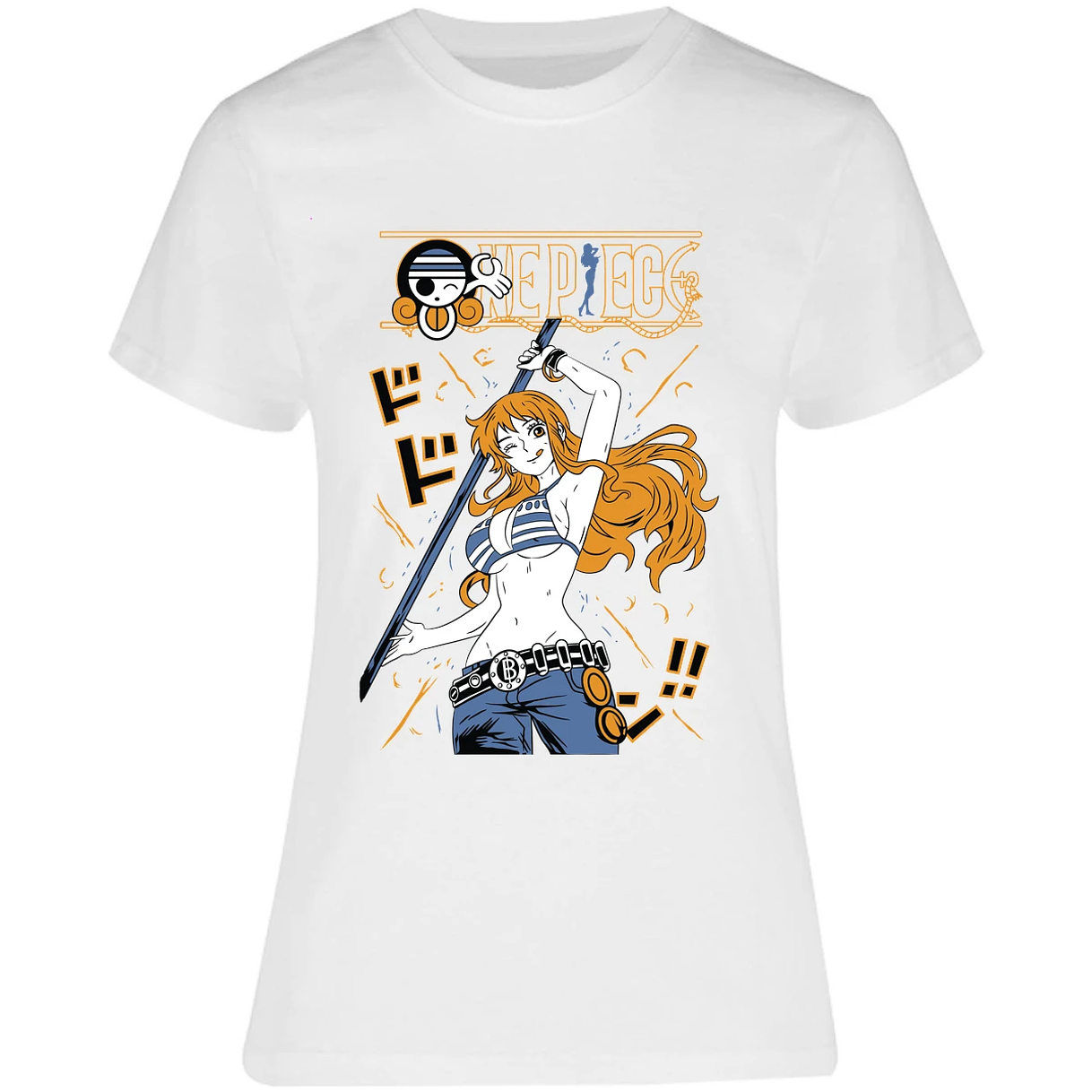 Blusa One Piece Nami Blusa para Mujer 51