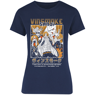 Blusa One Piece Sanji Blusa para Mujer