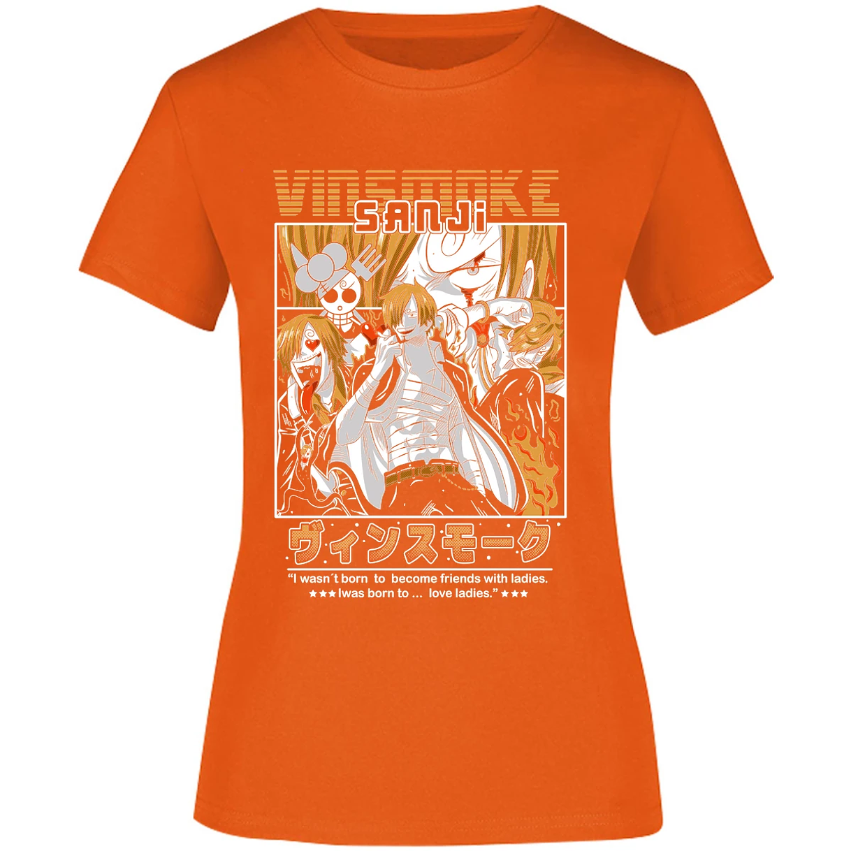 Blusa One Piece Sanji Blusa para Mujer 5