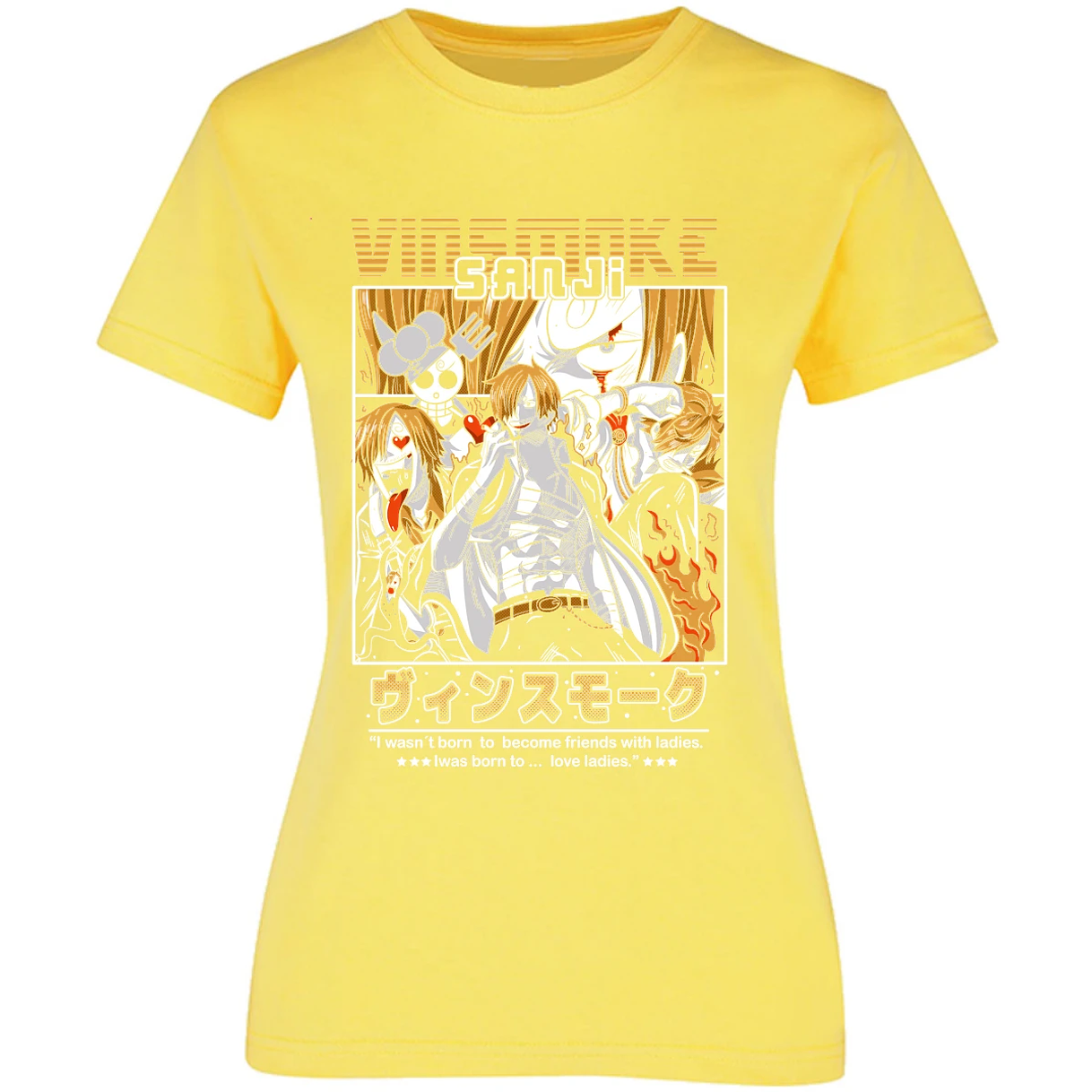 Blusa One Piece Sanji Blusa para Mujer 15