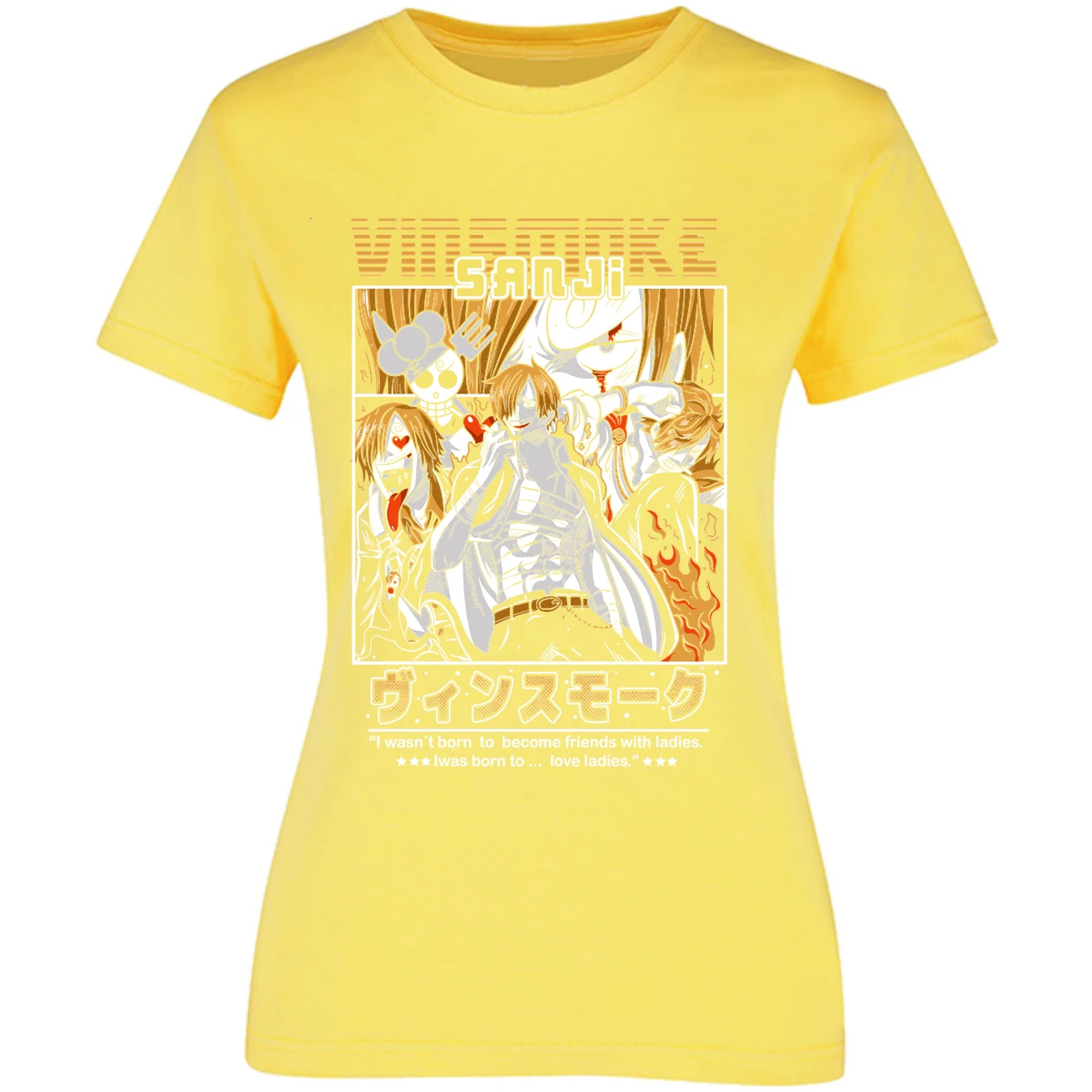 Blusa One Piece Sanji Blusa para Mujer 15