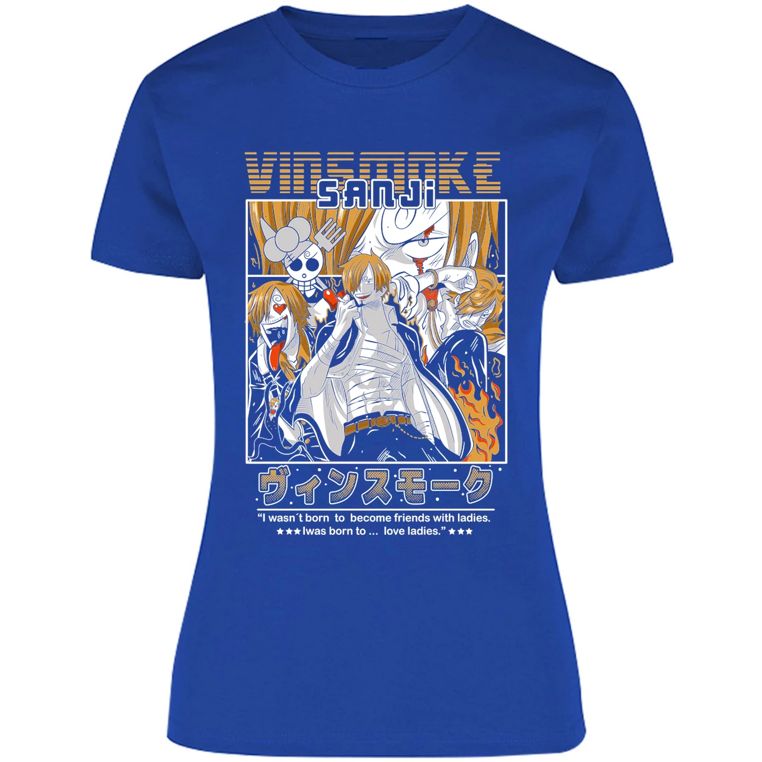 Blusa One Piece Sanji Blusa para Mujer 26