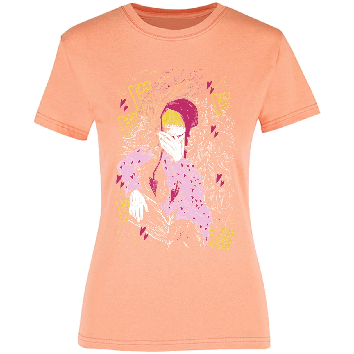 Blusa One Piece Corazon Blusa para Mujer 34