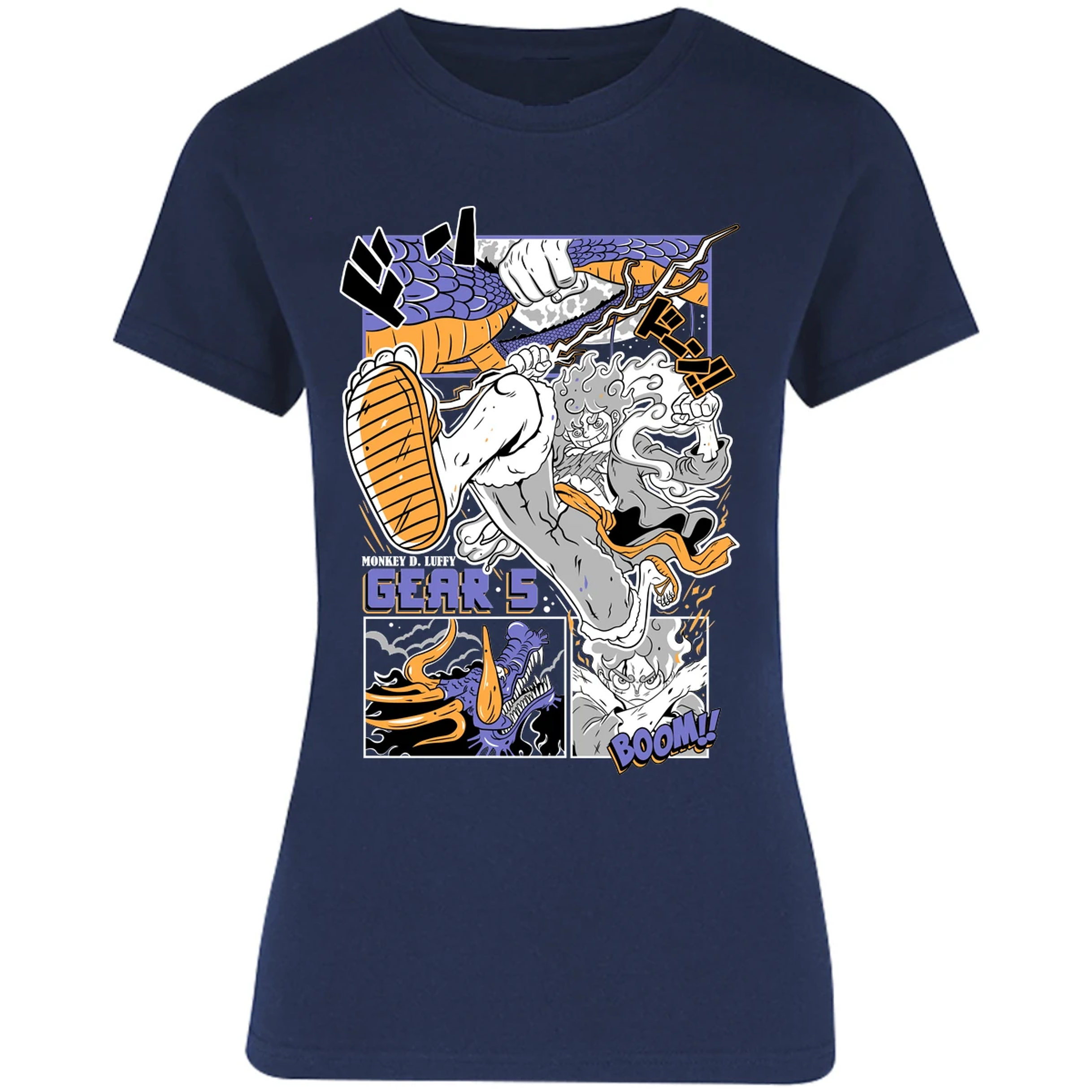 Blusa One Piece Luffy Gear5 Blusa para Mujer 2