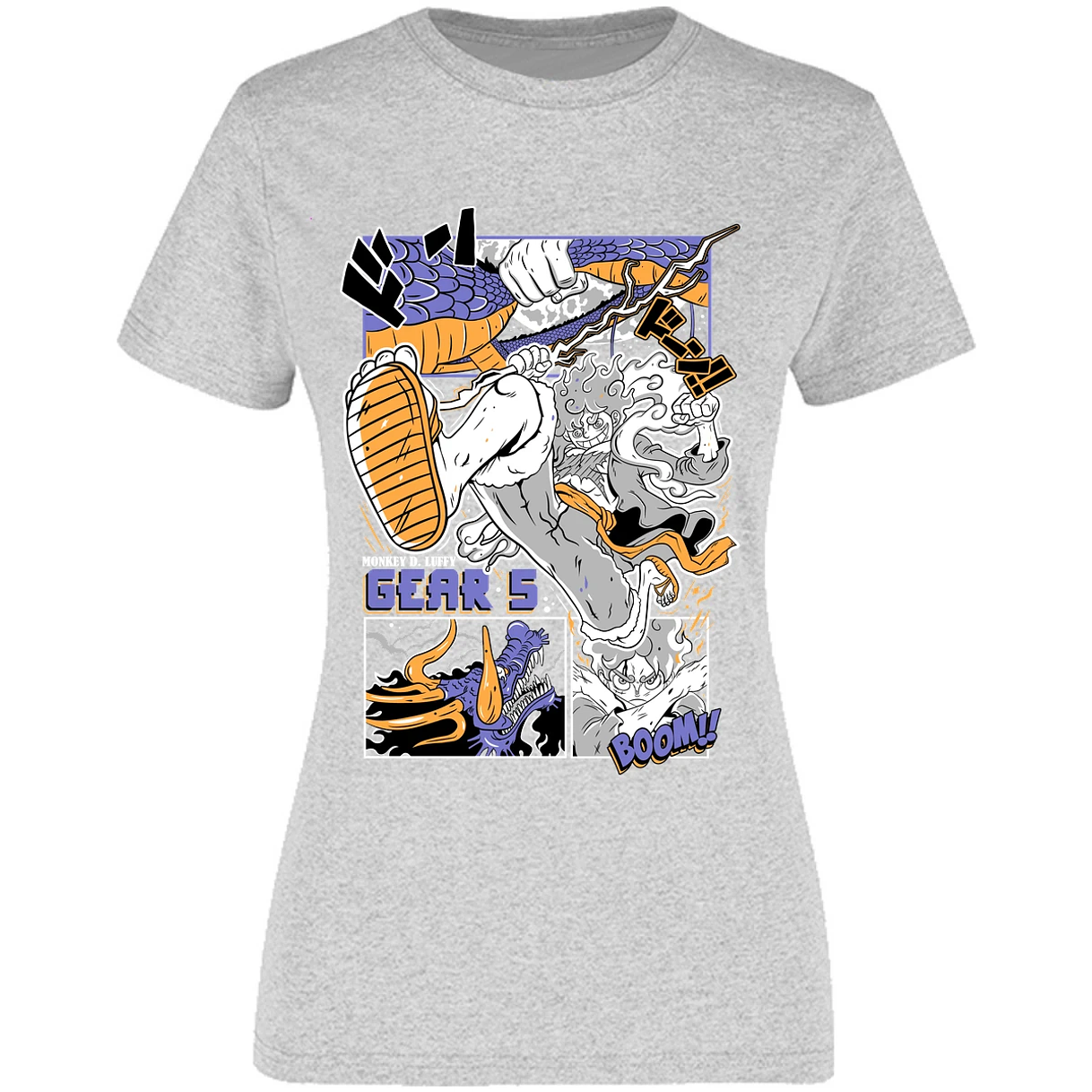 Blusa One Piece Luffy Gear5 Blusa para Mujer 12