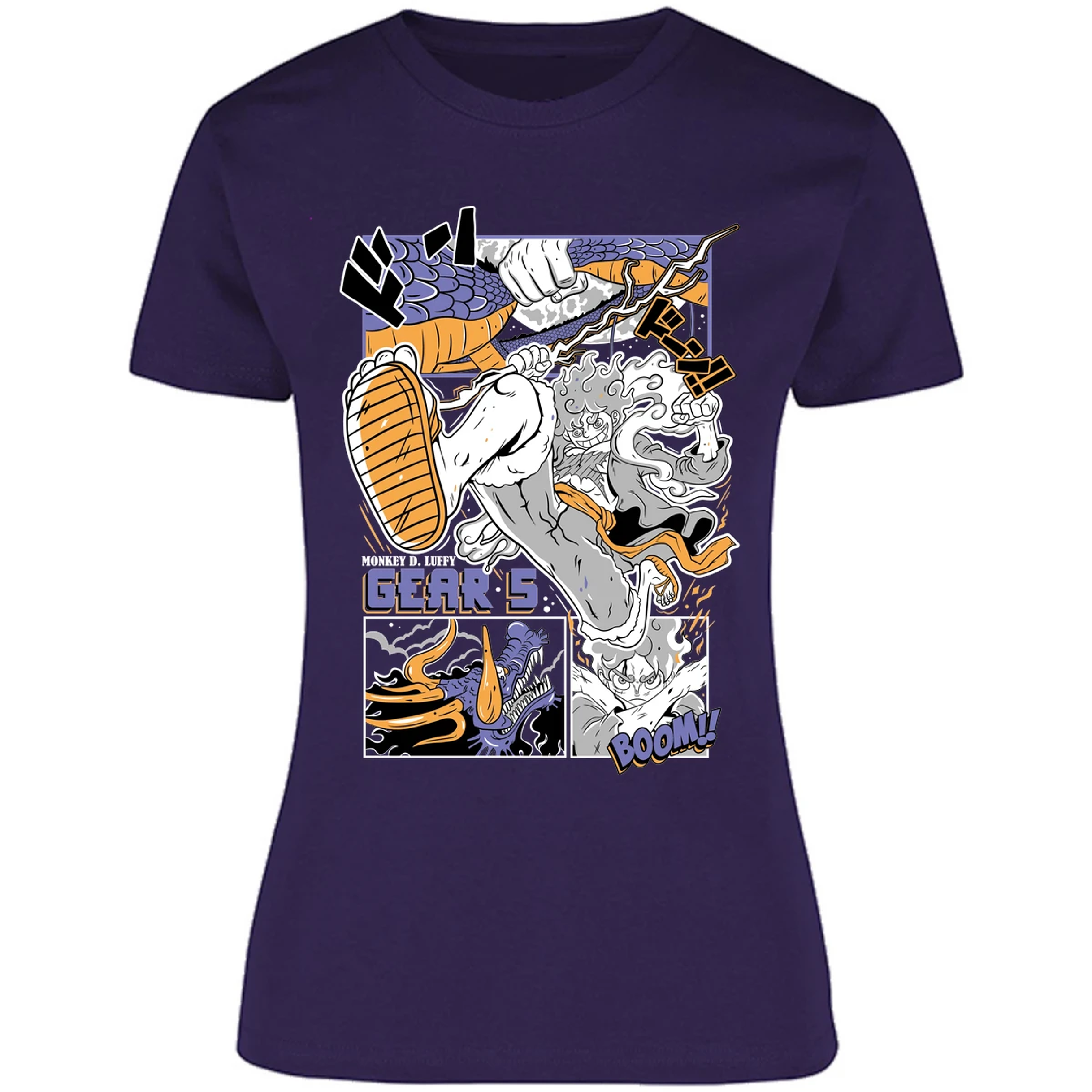 Blusa One Piece Luffy Gear 5 Blusa para Mujer 50