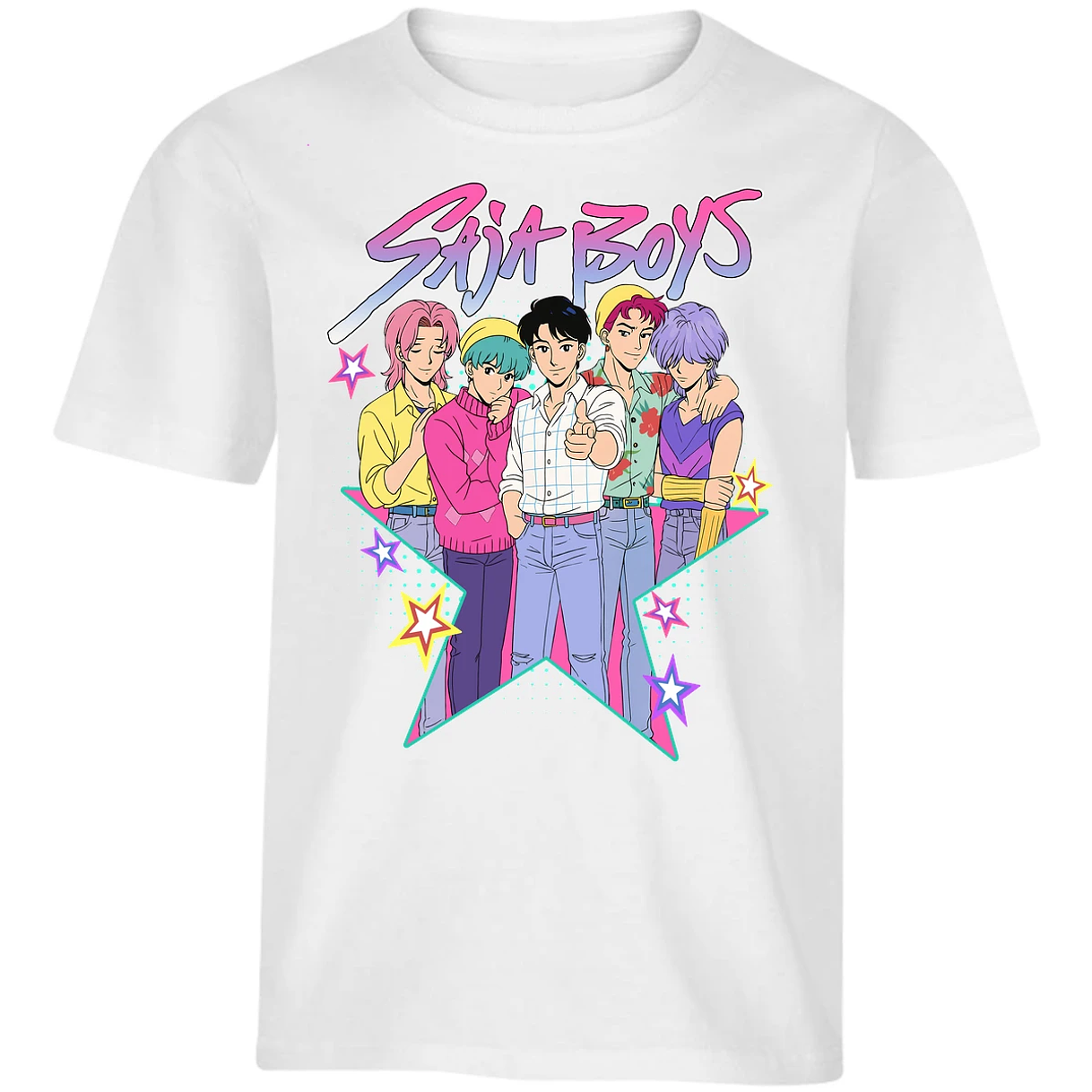 Playera Demon Hunters Saja Boys 016 para Niño 1