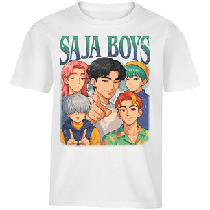 Playera Demon Hunters Saja Boys 014 para Niño