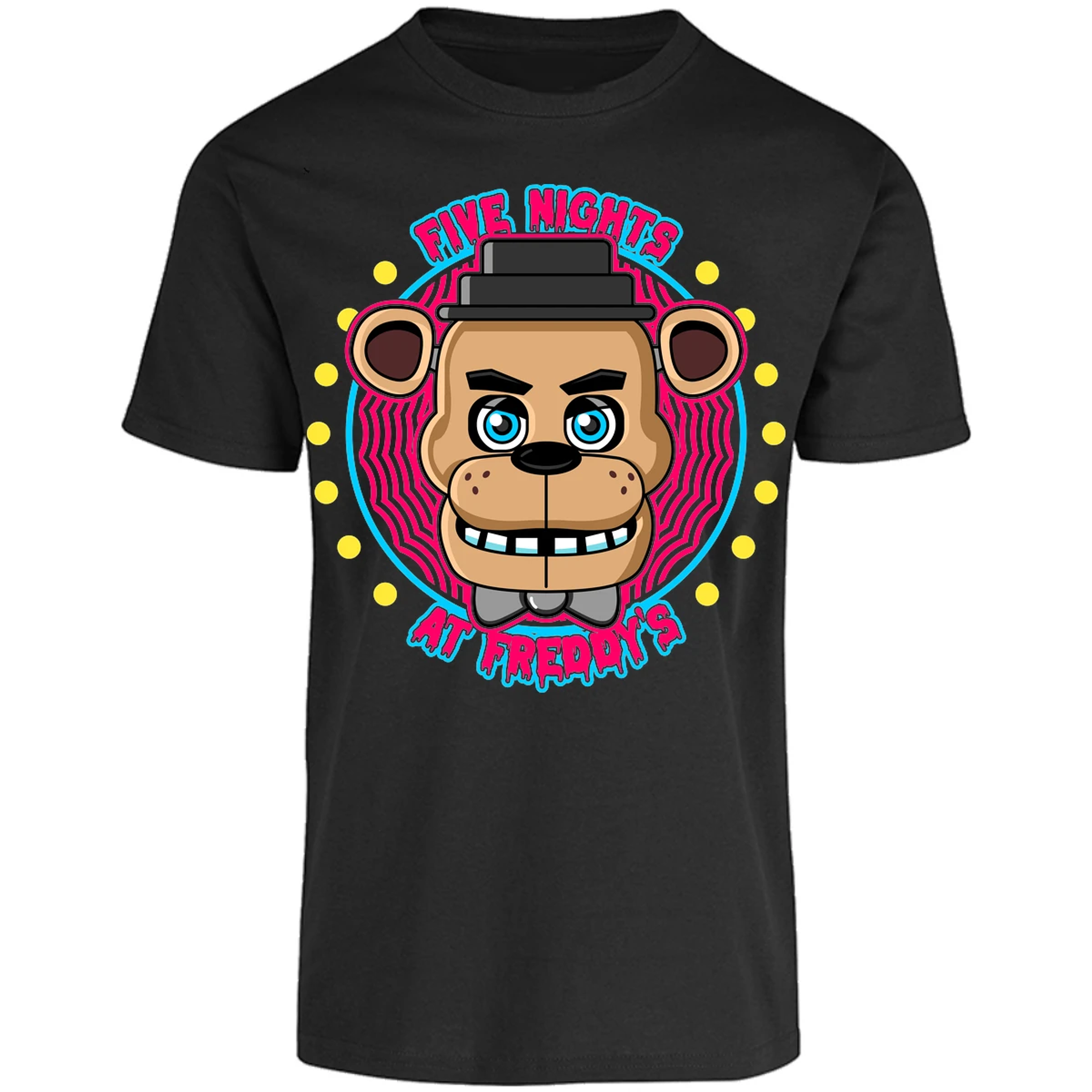 Playera Five Nights At Freddys Five Nights At Freddys Fnat 001 para Adulto 1