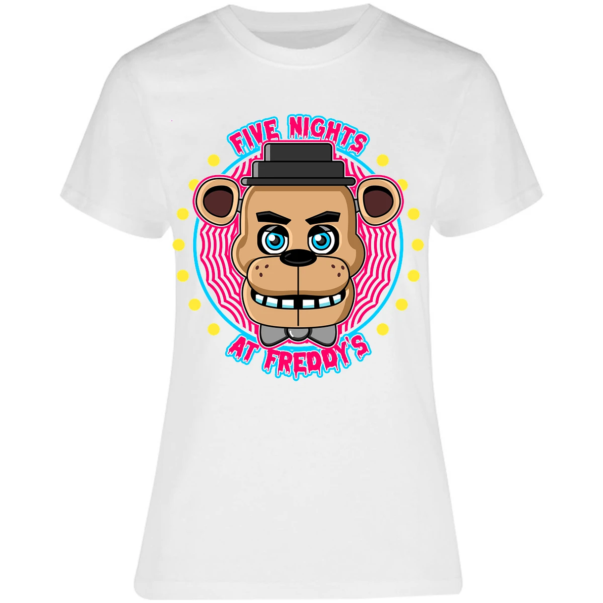 Blusa Five Nights At Freddys Five Nights At Freddys Fnat 001 Blusa para Mujer 1