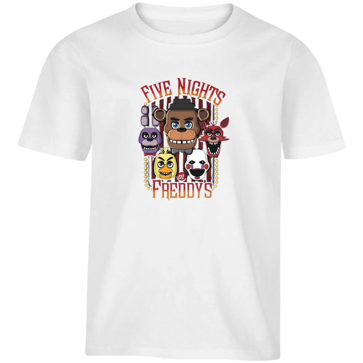 Playera Five Nights At Freddys Five Nights Freddys Fnat 004 para Niño 1